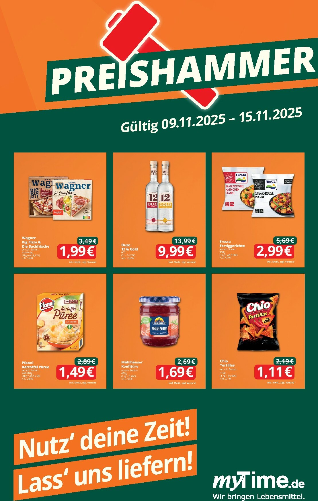 Famila Nordwest - Preishammer-Prospekt gültig vom 09.11. bis 15.11.