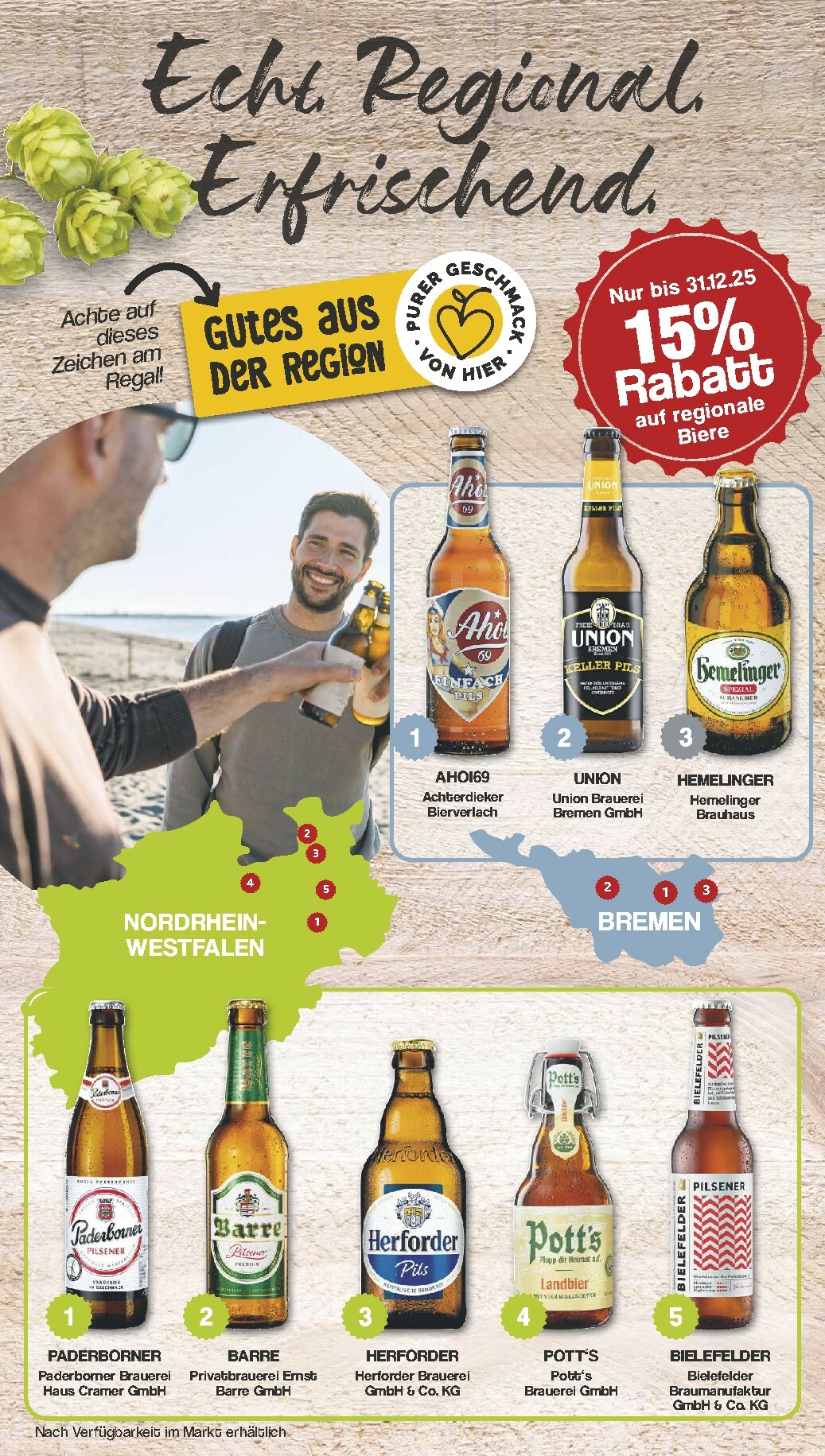 Famila Nordwest - Erfrischend-Prospekt gültig vom 24.11. bis 31.12.