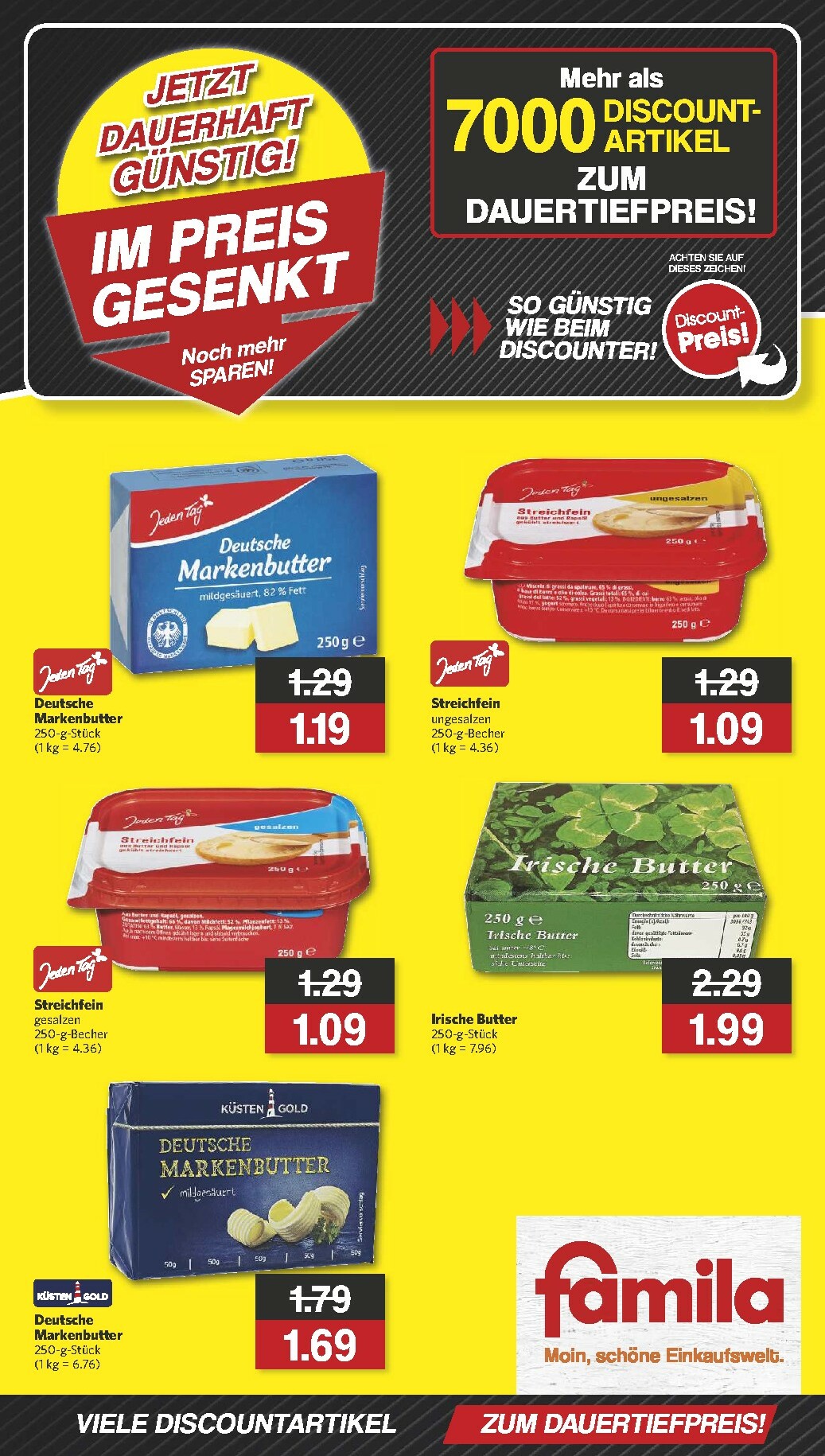 Famila Nordwest - Im Preis Gesenkt 2-Prospekt gültig vom 01.12. bis 06.12.