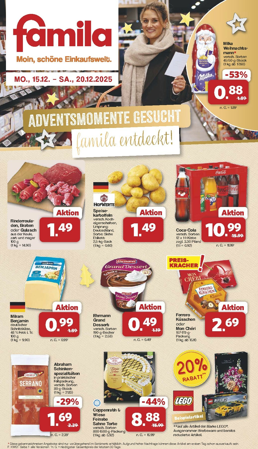 Famila Nordwest-Prospekt gültig vom 15.12. bis 20.12.