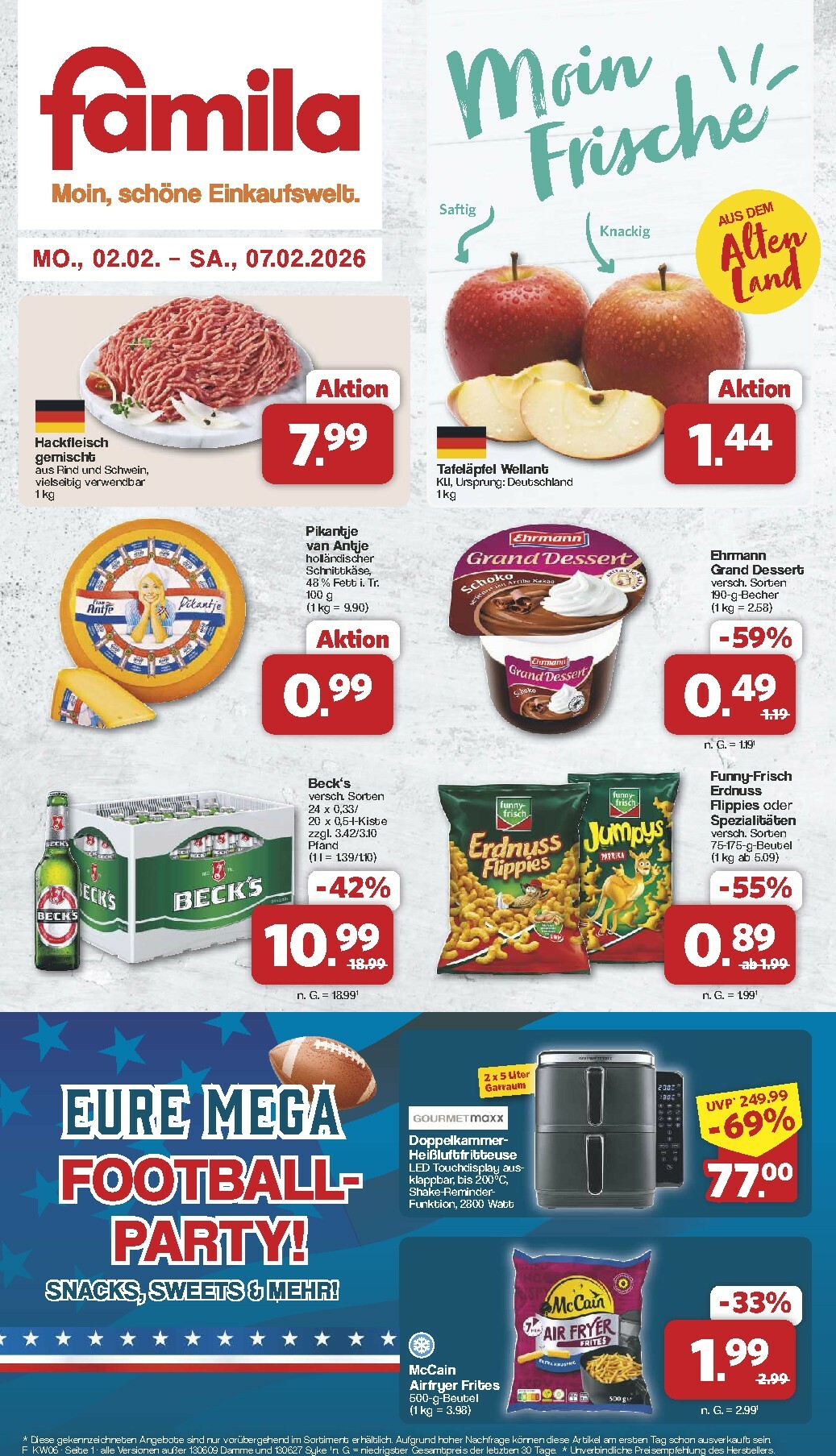 Famila Nordwest-Prospekt gültig vom 02.02.2026 bis 07.02.2026