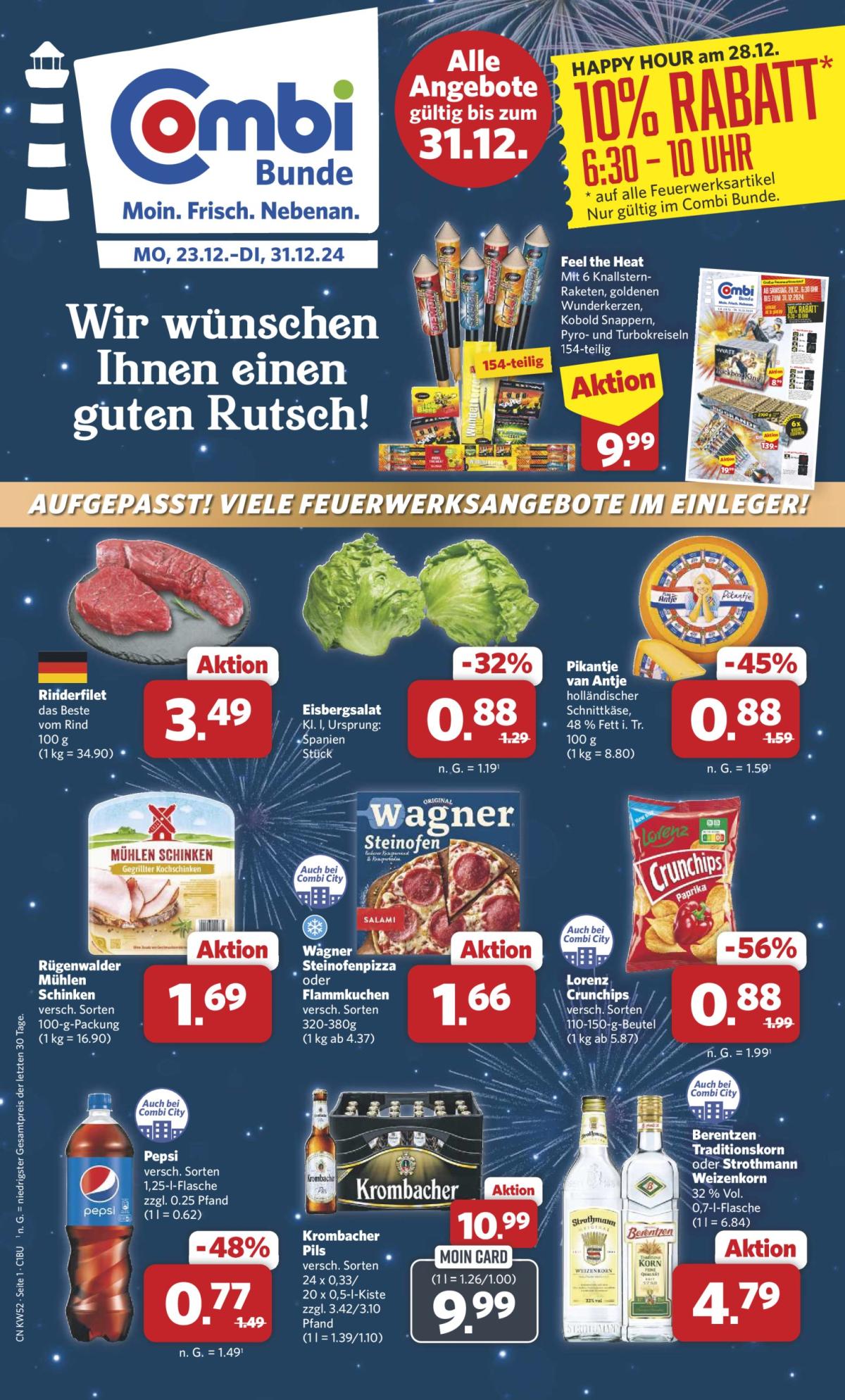 Combi-Prospekt gültig von 23.12. bis 31.12.