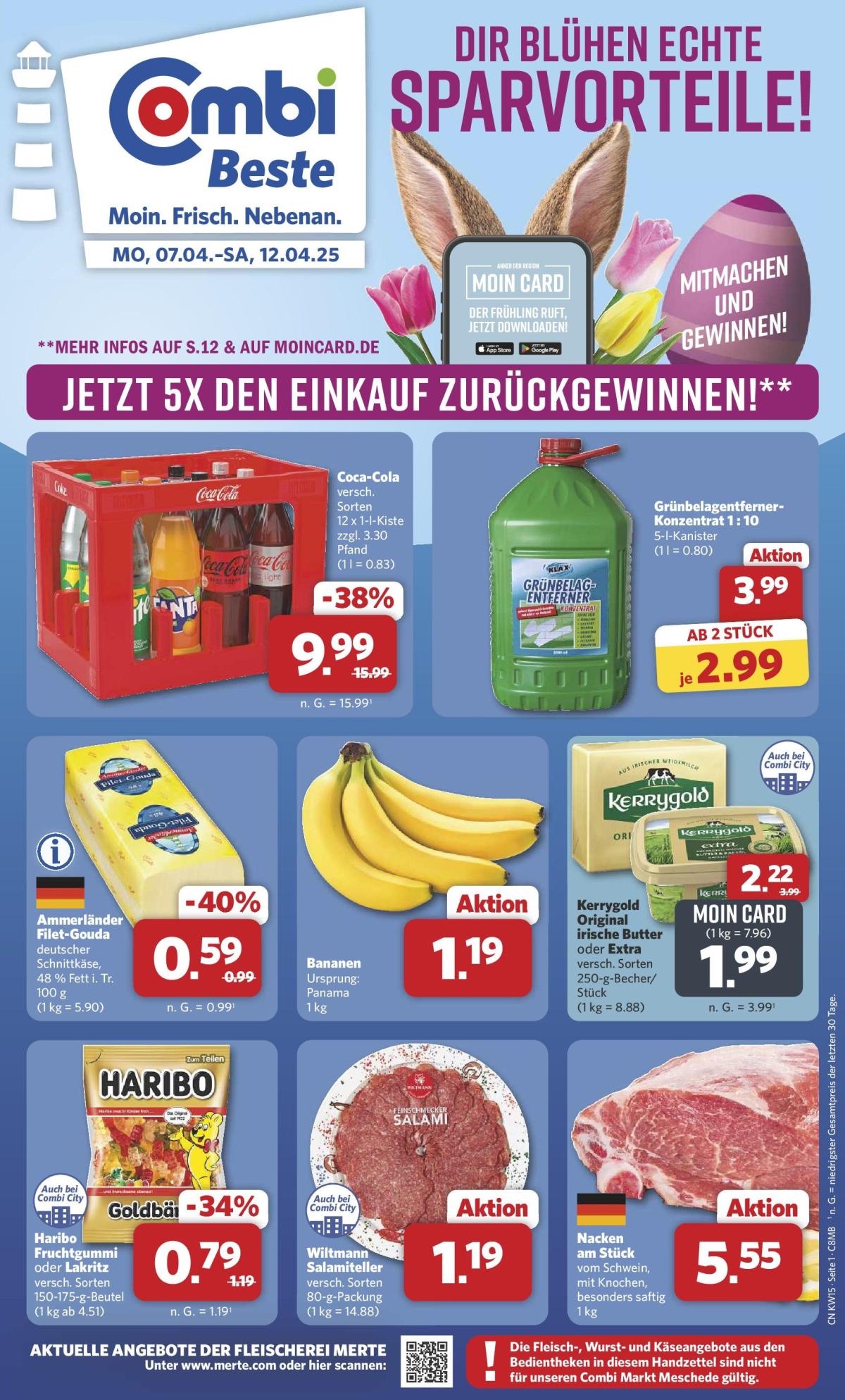 Combi - Beste-Prospekt gültig von 07.04. bis 12.04.