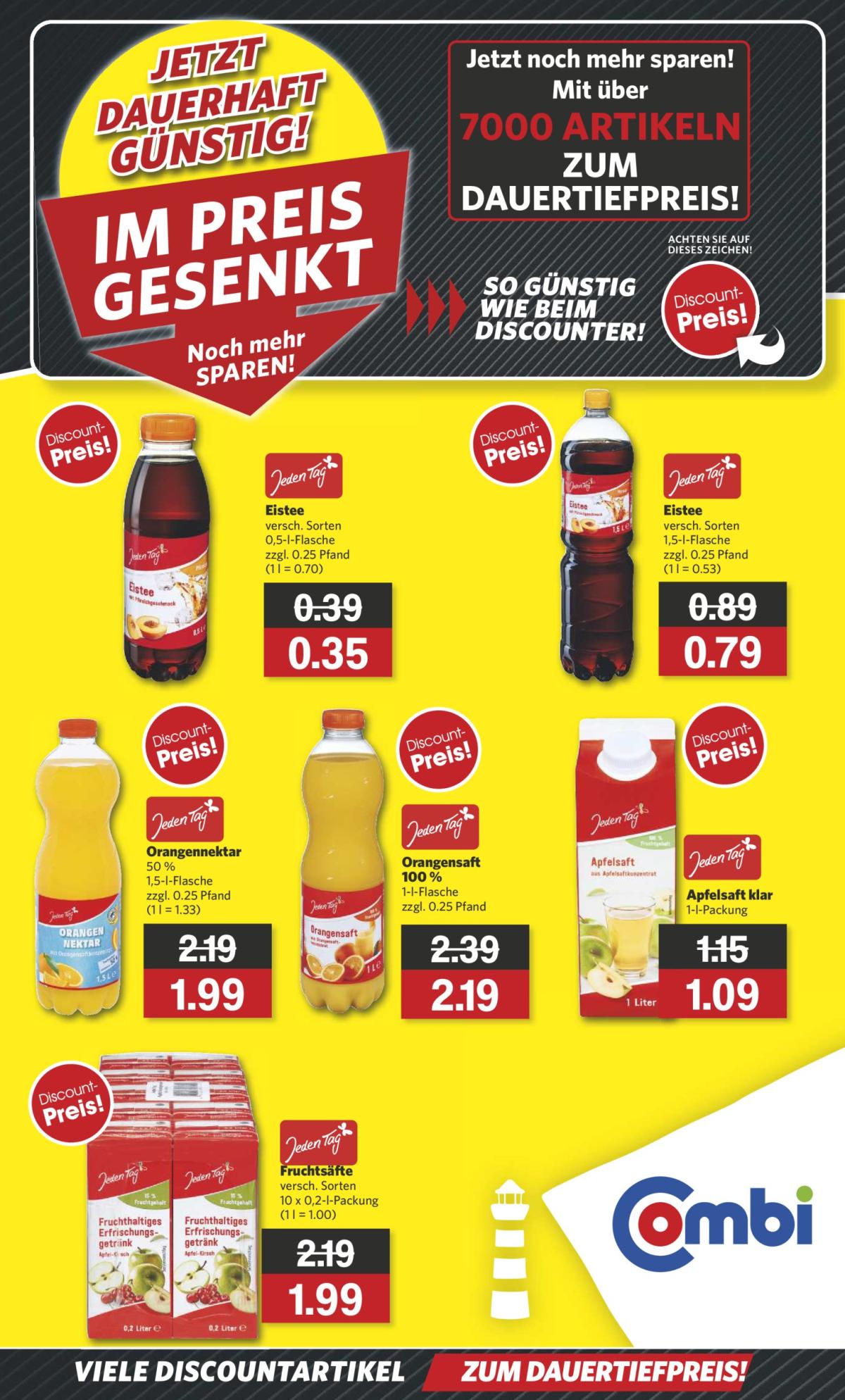 Combi - Discountartikel-Prospekt gültig von 05.05. bis 10.05.