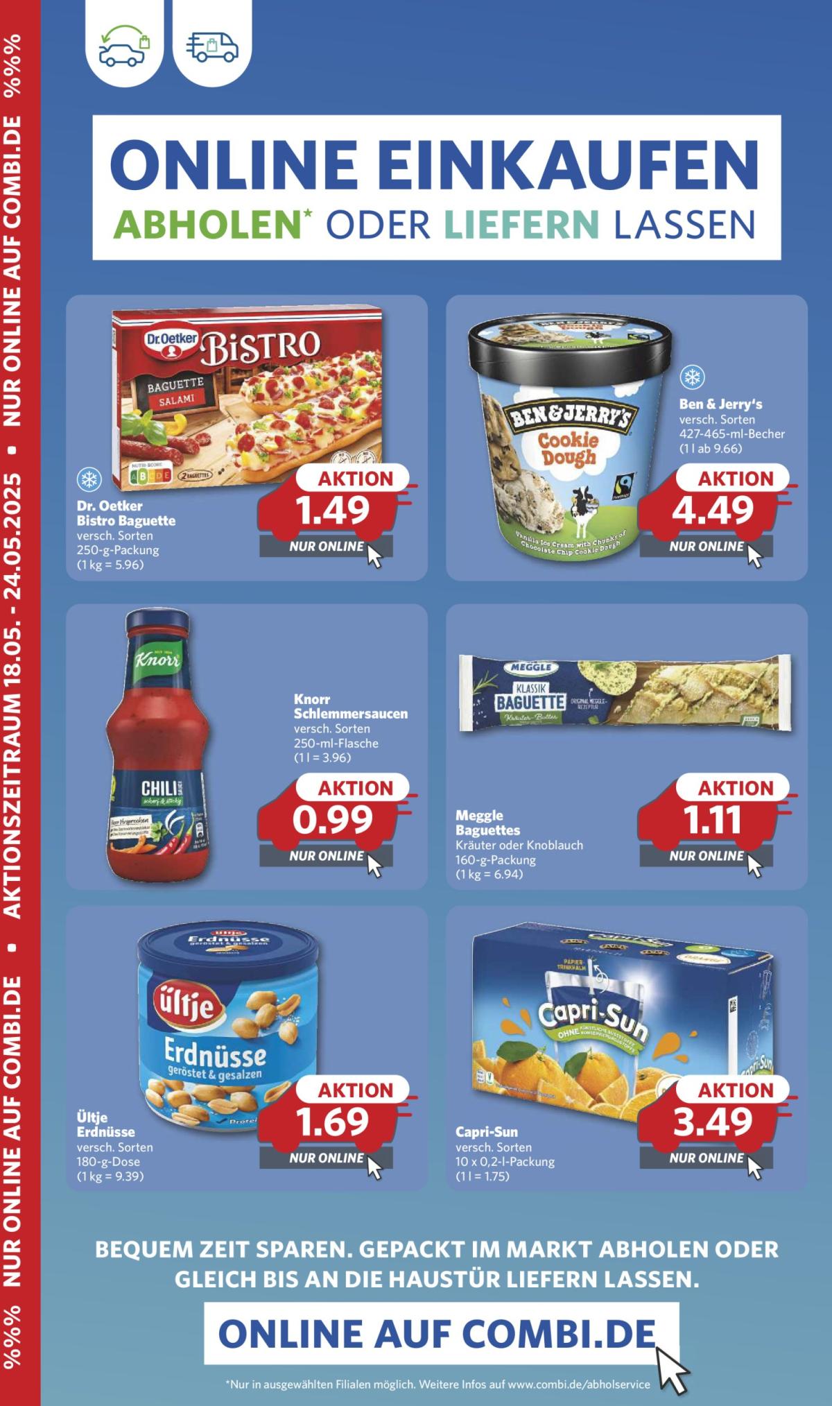 Combi - Online Einkaufen-Prospekt gültig von 18.05. bis 24.05.