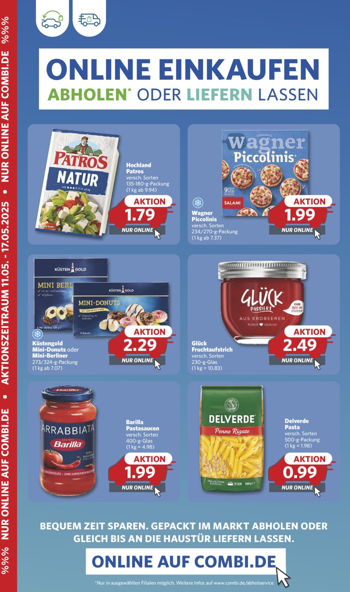 Combi - Online Einkaufen-Prospekt gültig von 11.05. bis 17.05.