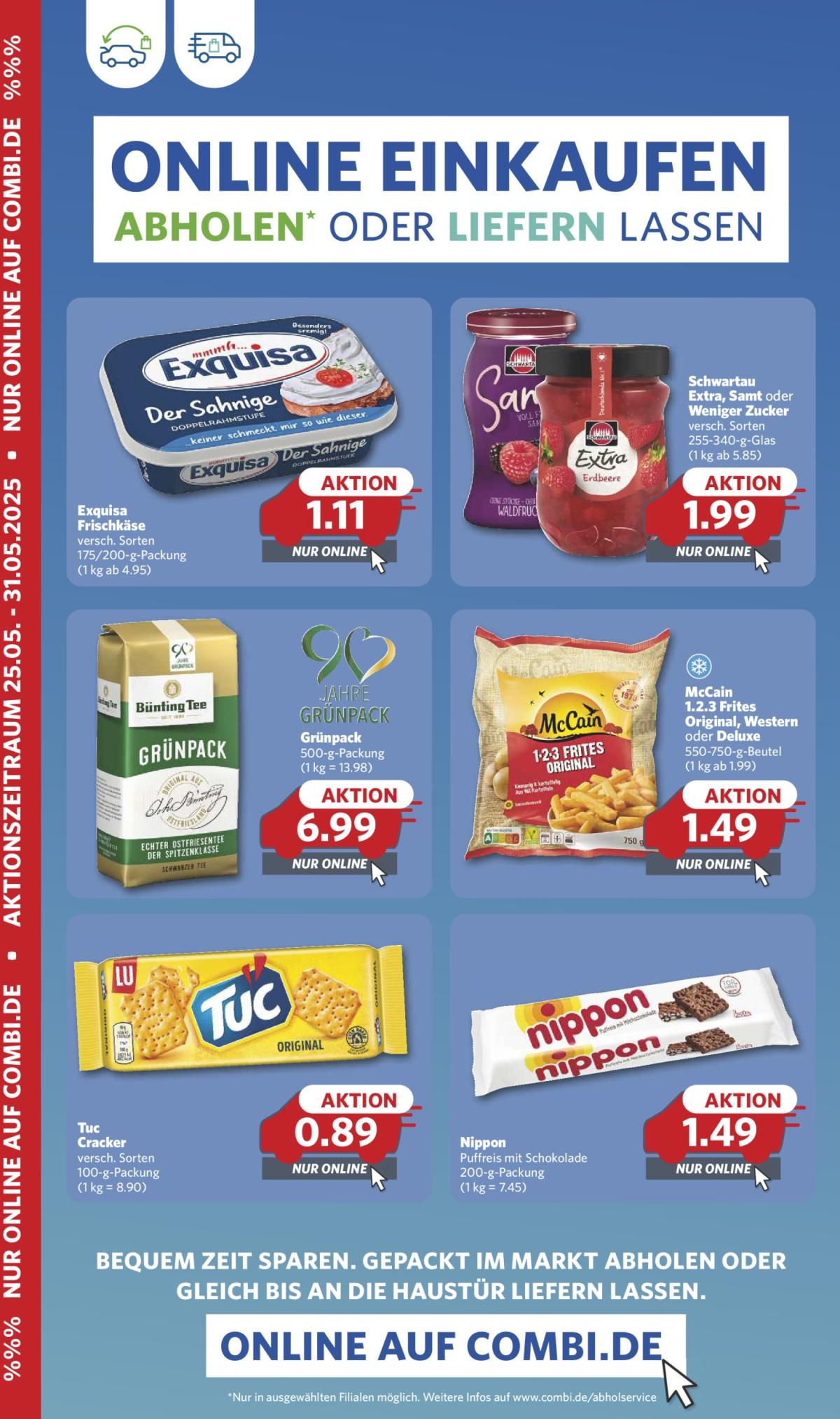 Combi - Online Angebote-Prospekt gültig von 25.05. bis 31.05.