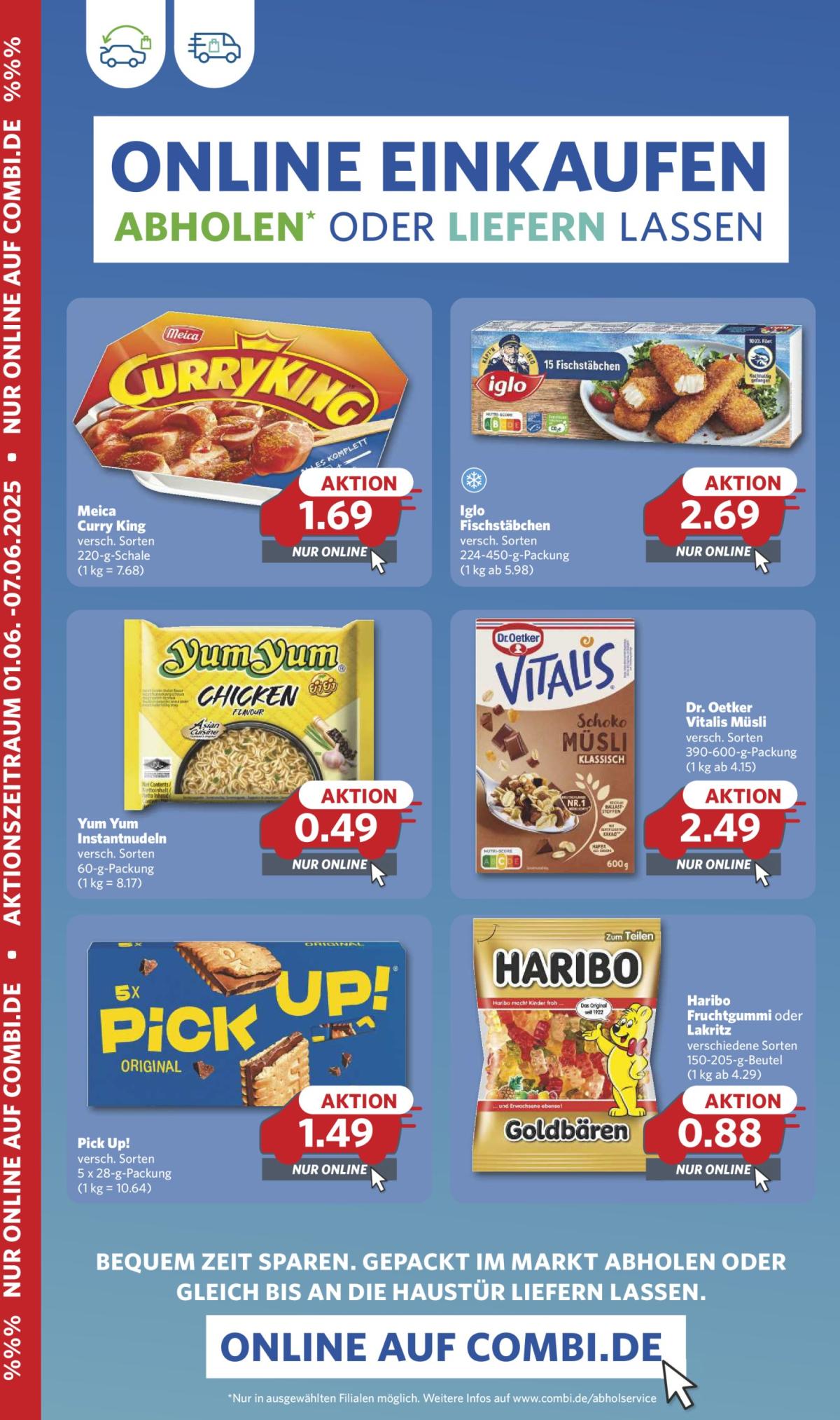 Combi - Online Einkaufen-Prospekt gültig von 01.06. bis 07.06.