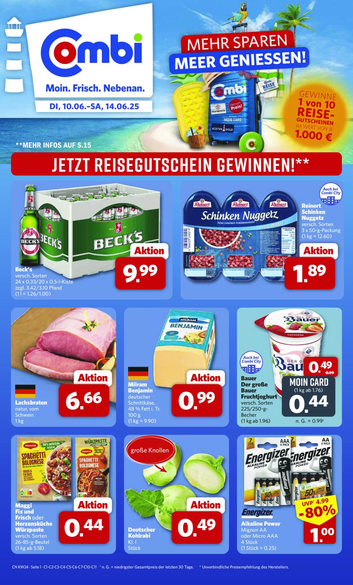 Combi-Prospekt gültig vom 10.06. bis 14.06.