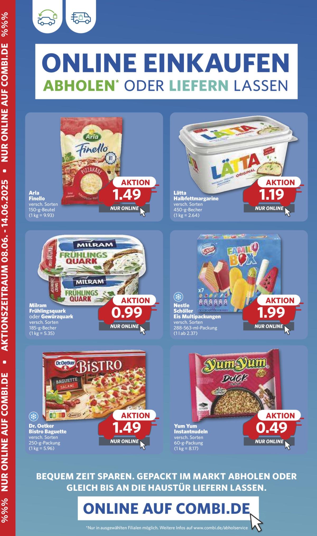 Combi - Online Einkaufen-Prospekt gültig vom 08.06. bis 14.06.