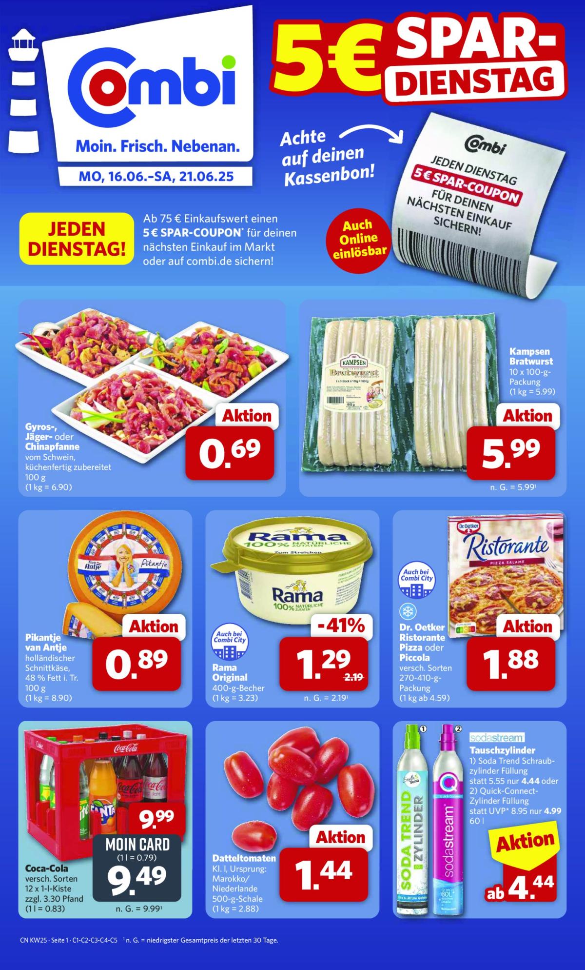 Combi-Prospekt gültig vom 16.06. bis 21.06.