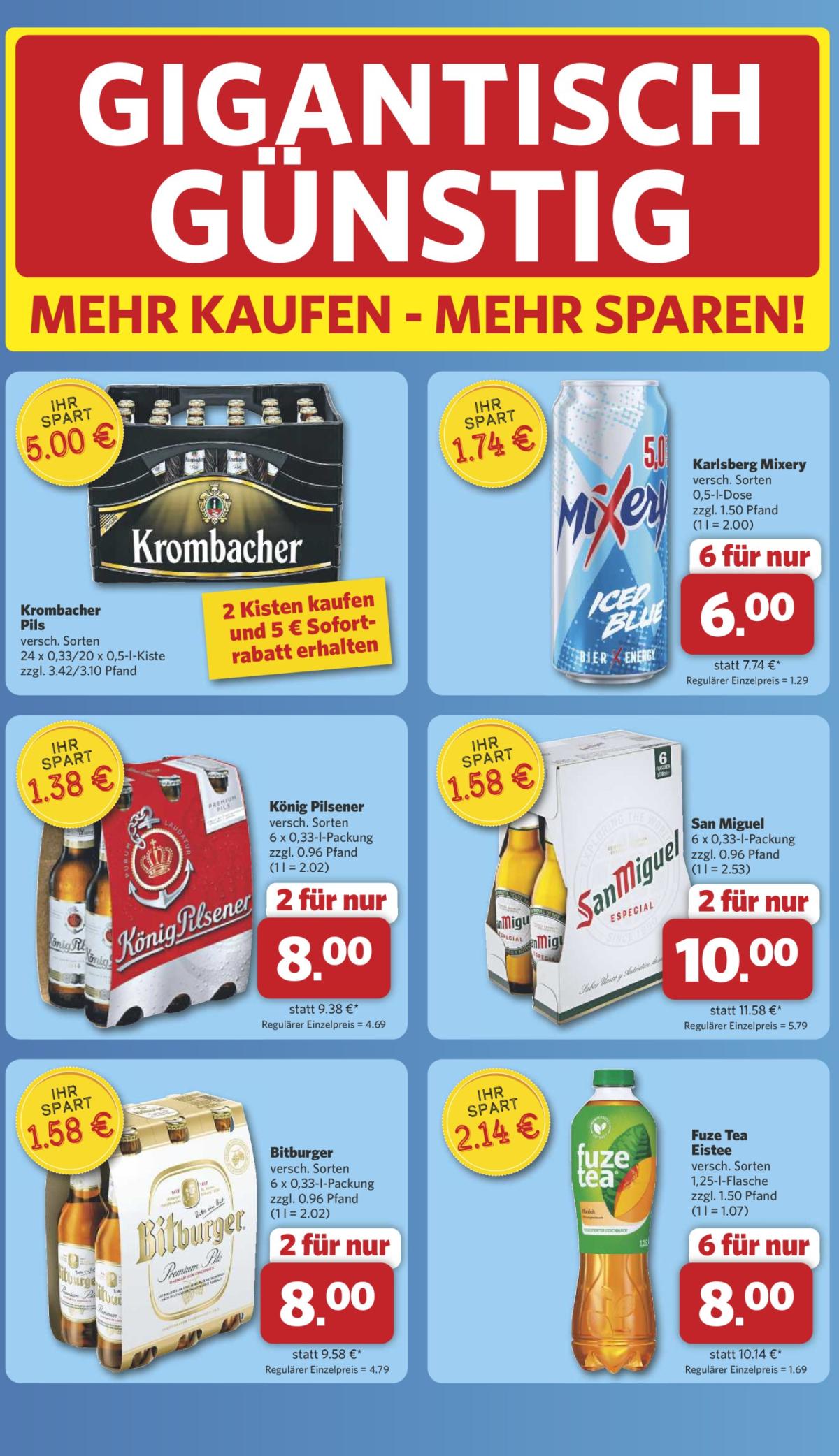 Combi - Gigantisch günstig-Prospekt gültig vom 30.06. bis 02.08.