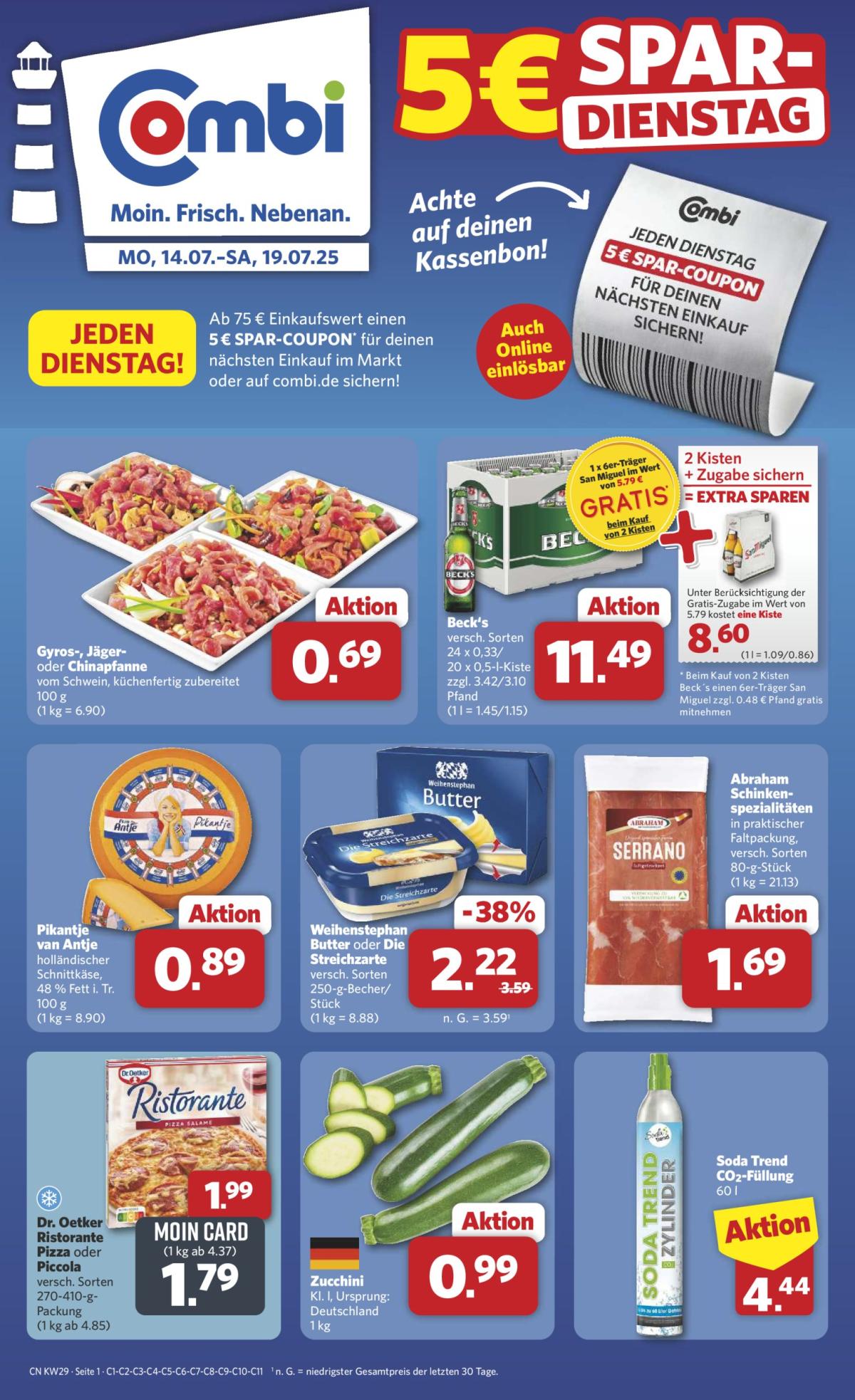 Combi-Prospekt gültig vom 14.07. bis 19.07.