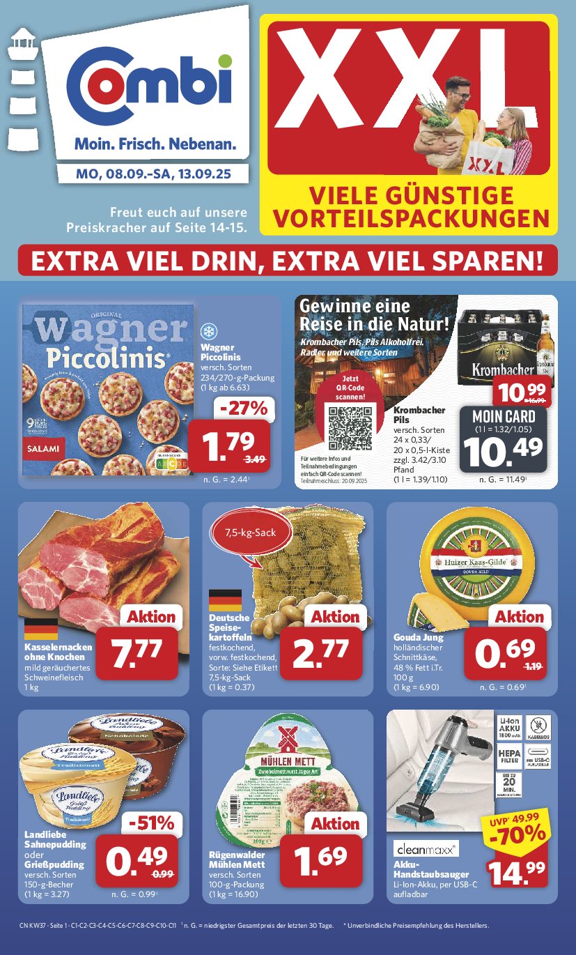 Combi-Prospekt gültig vom 08.09. bis 13.09.