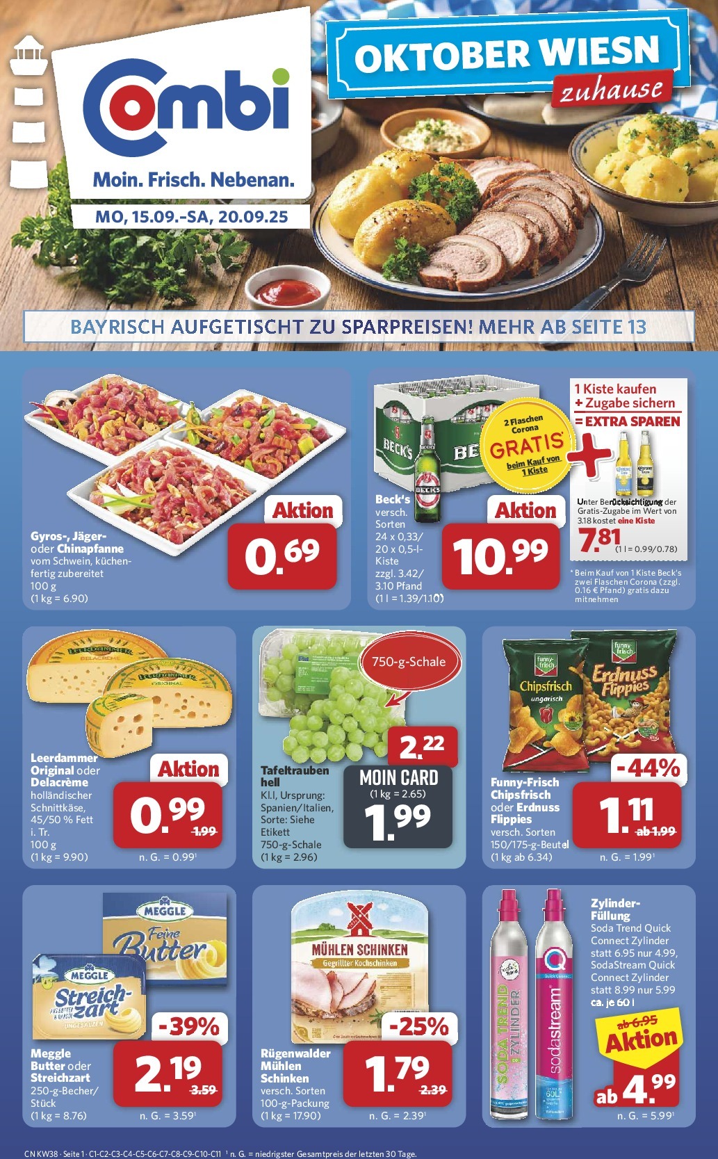Combi-Prospekt gültig vom 15.09. bis 20.09.