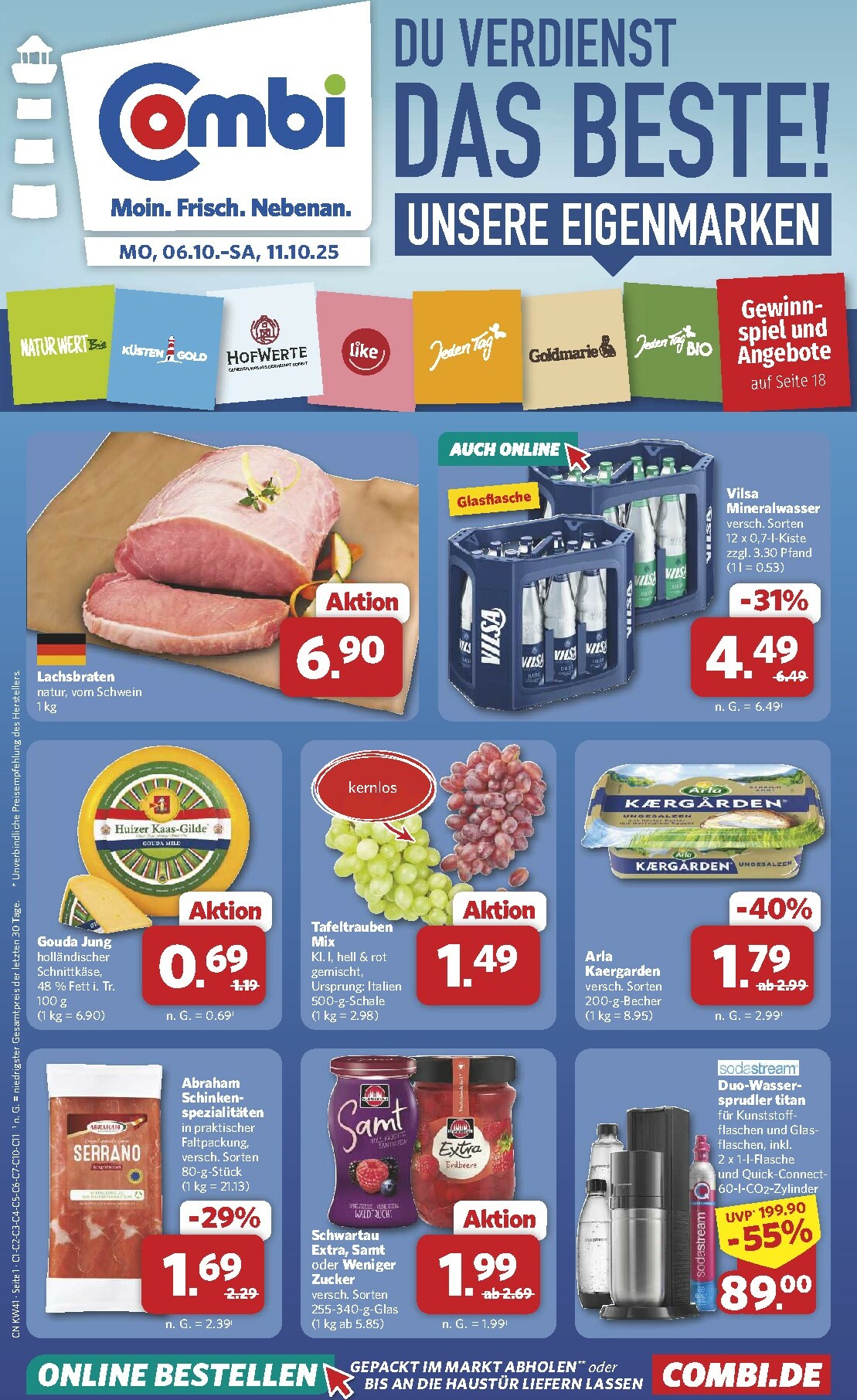Combi-Prospekt gültig vom 06.10. bis 11.10.