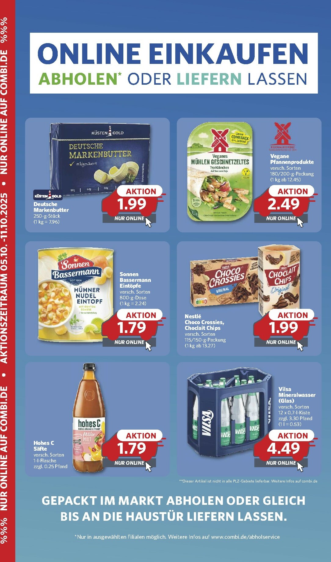 Combi - Online Einkaufen-Prospekt gültig vom 05.10. bis 11.10.