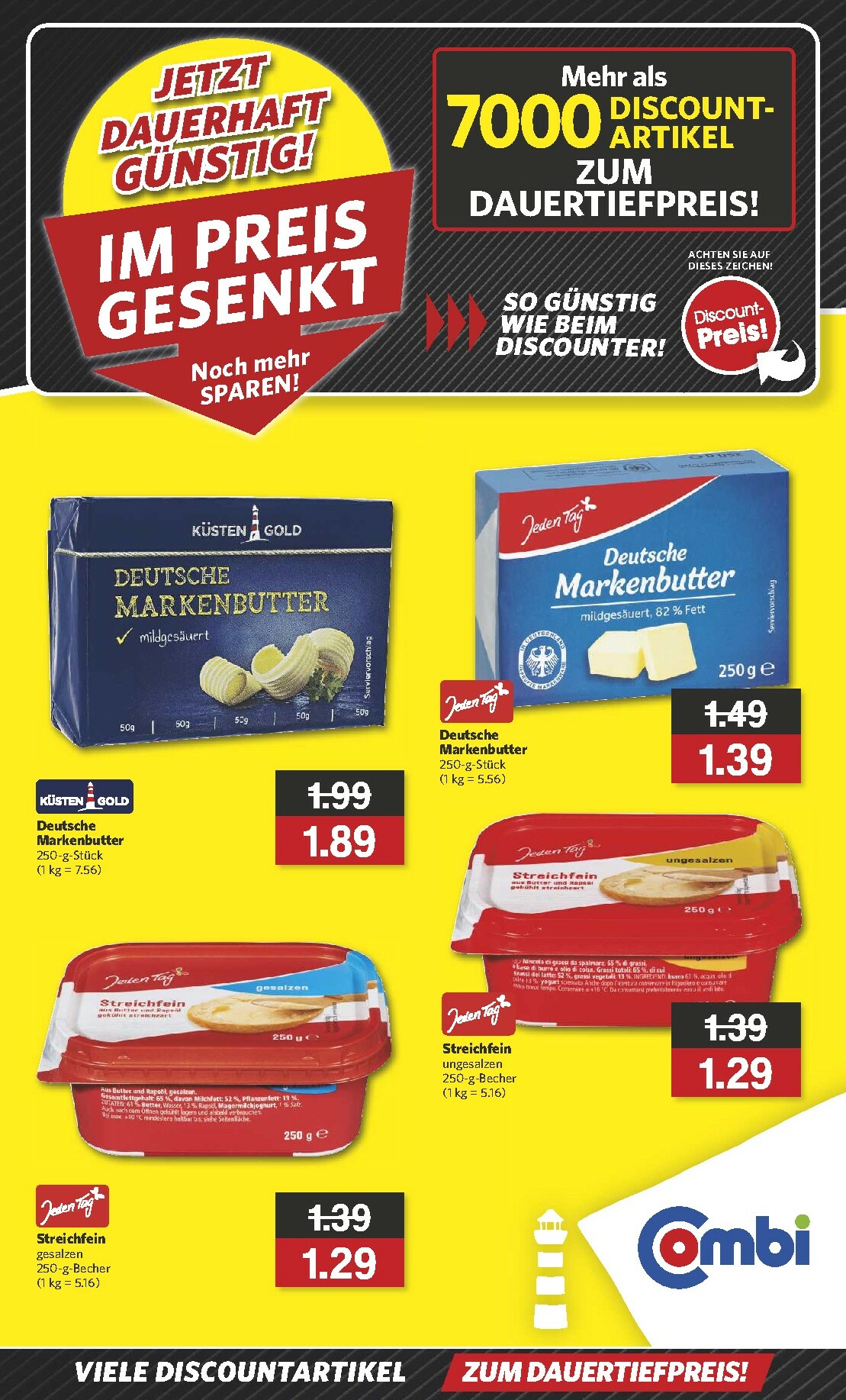 Combi - Im Preis Gesenkt-Prospekt gültig vom 29.10. bis 03.11.