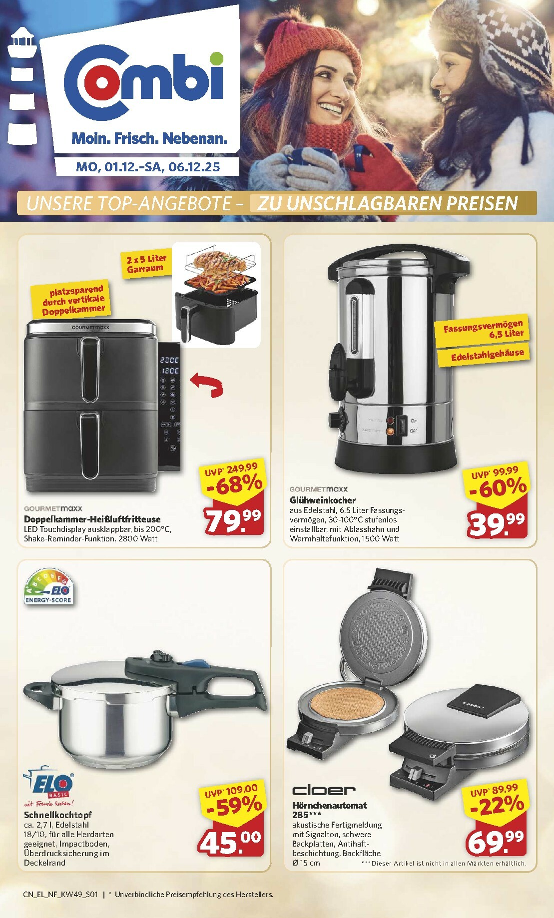 Combi - Non-food-Prospekt gültig vom 01.12. bis 06.12.
