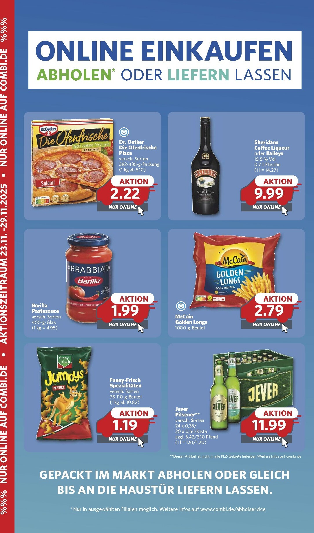 Combi - Online Einkaufen-Prospekt gültig vom 24.11. bis 29.11.