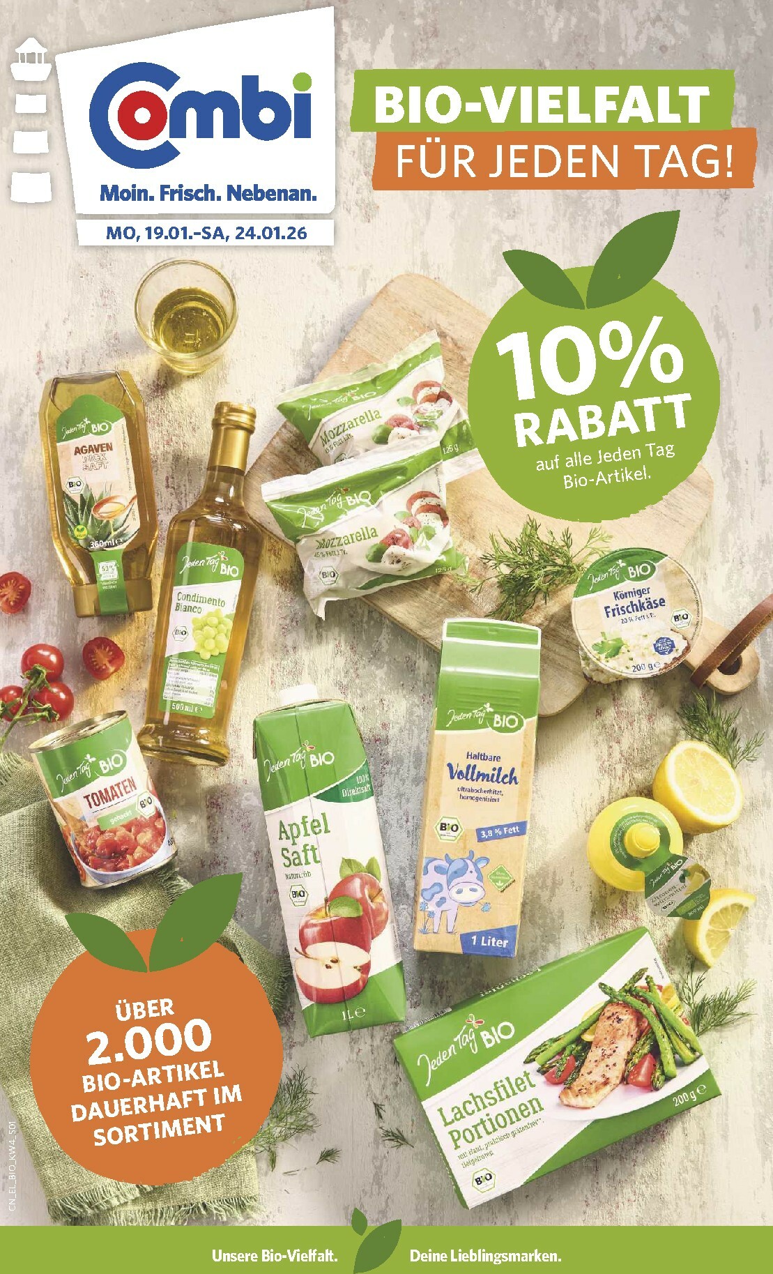 Combi - Bio-Prospekt gültig vom 19.01. bis 24.01.