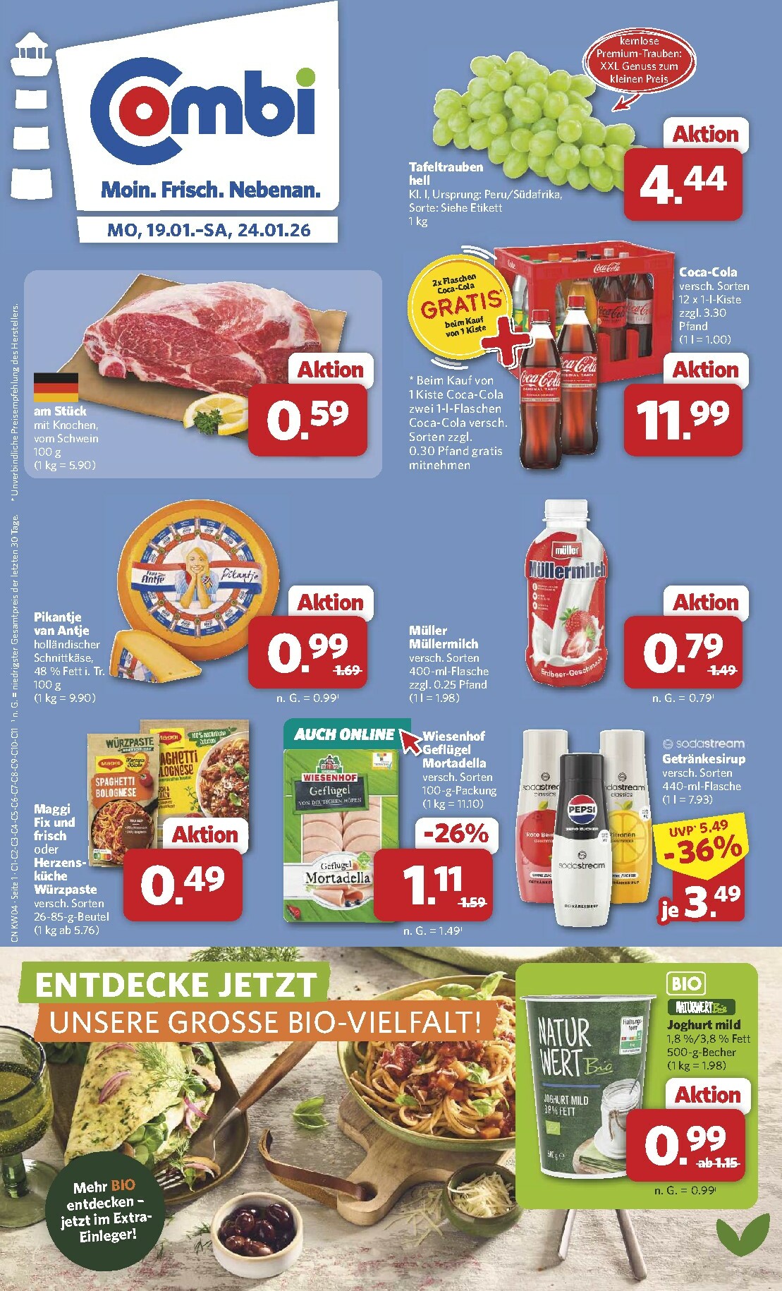 Combi-Prospekt gültig vom 19.01. bis 24.01.