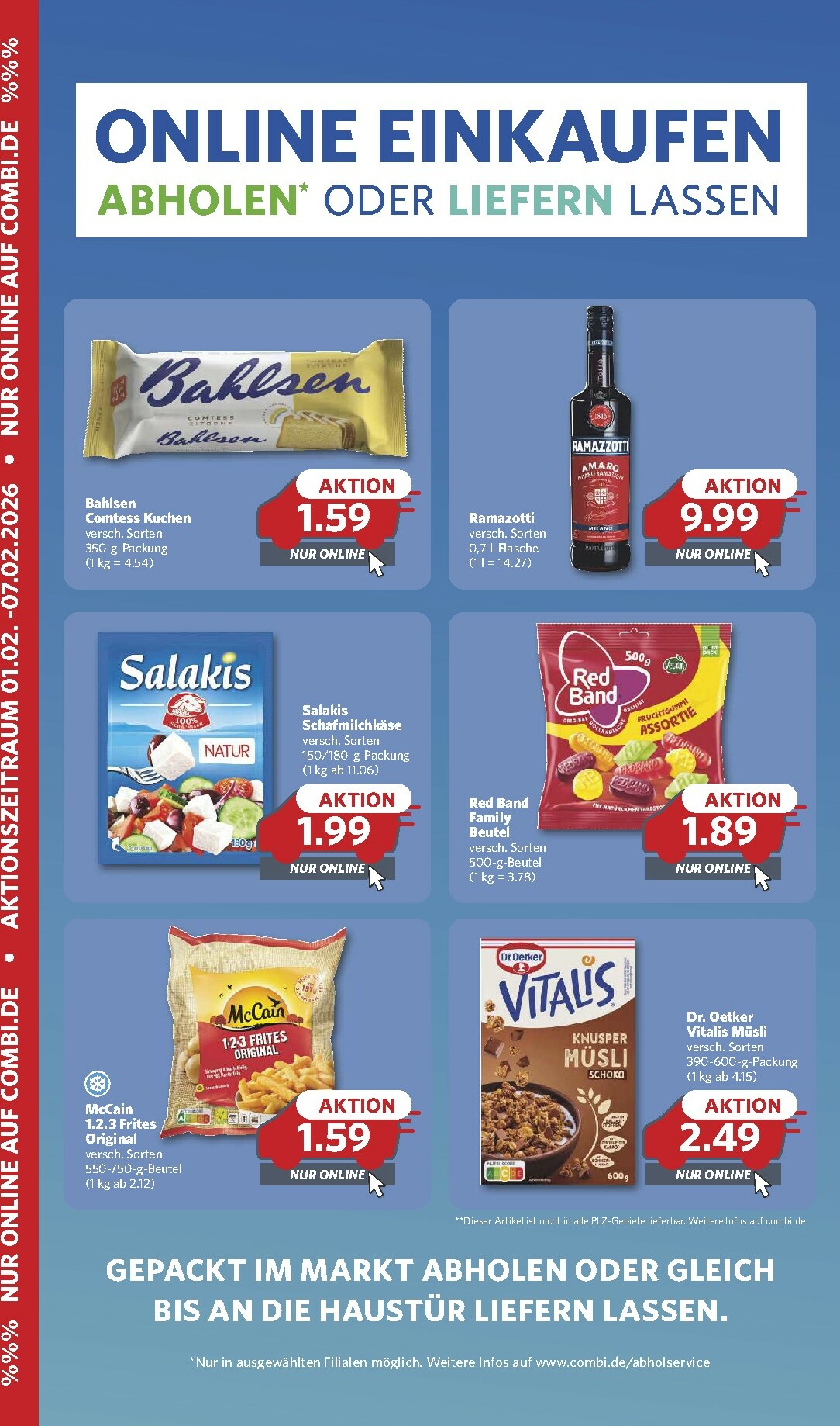 Combi - Online Einkaufen-Prospekt gültig vom 01.02.2026 bis 07.02.2026