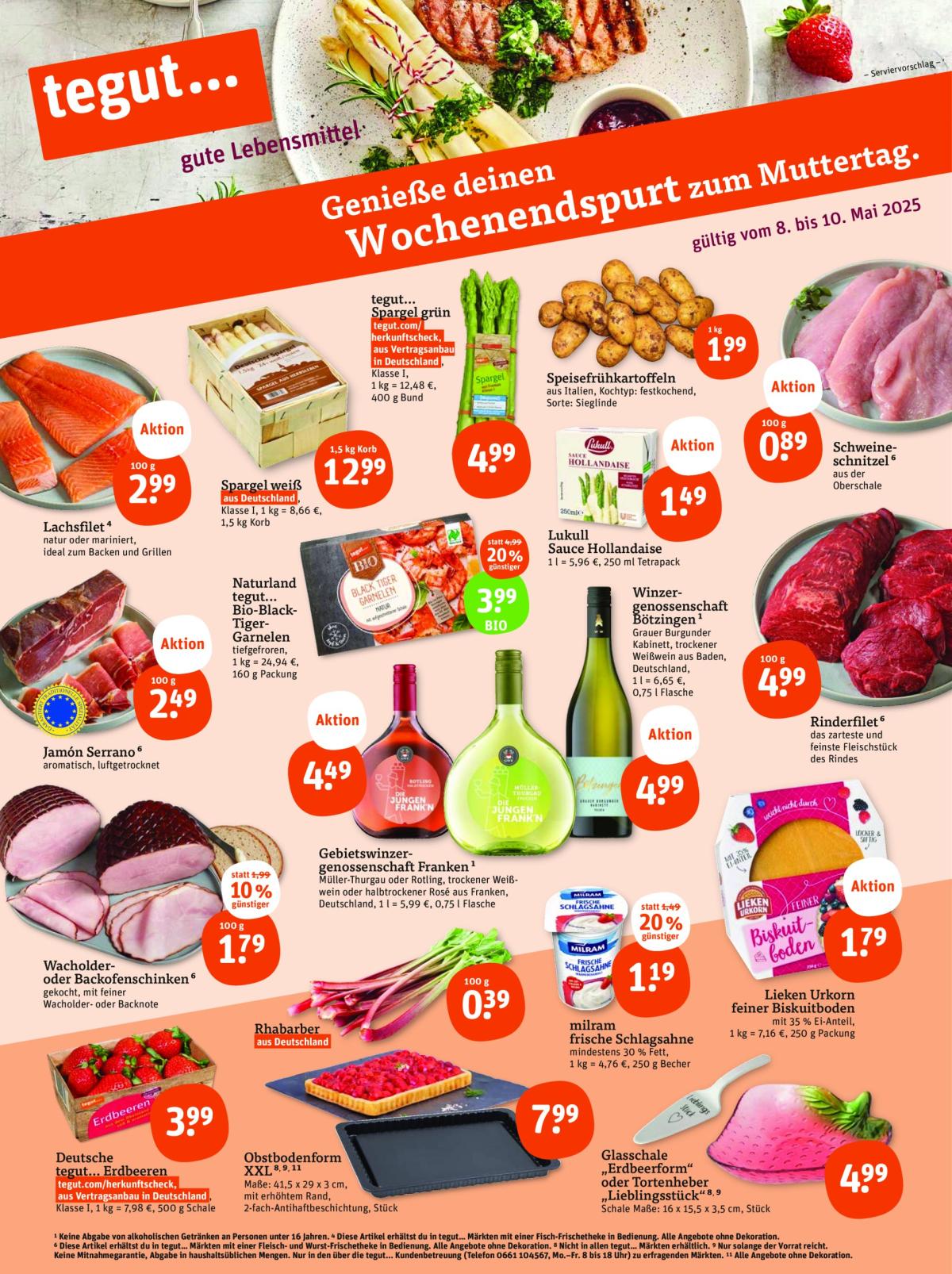 Tegut-Prospekt gültig von 08.05. bis 10.05.