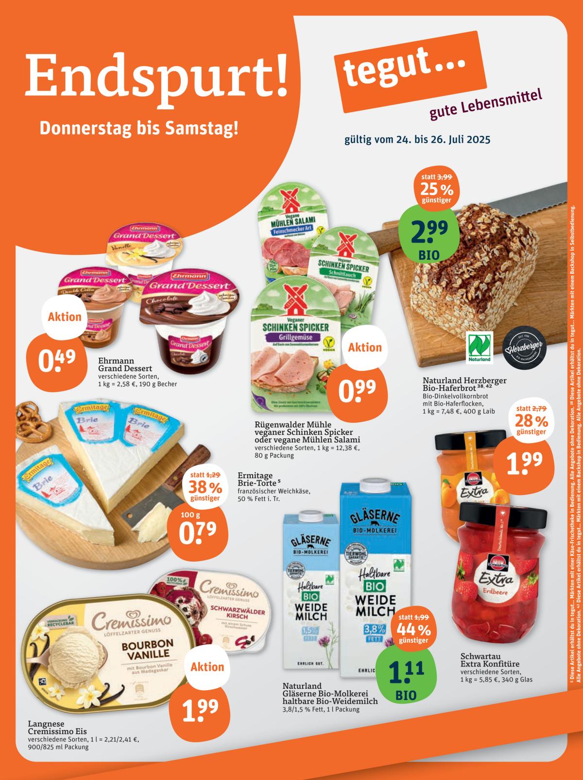 Tegut-Prospekt gültig vom 24.07. bis 26.07.