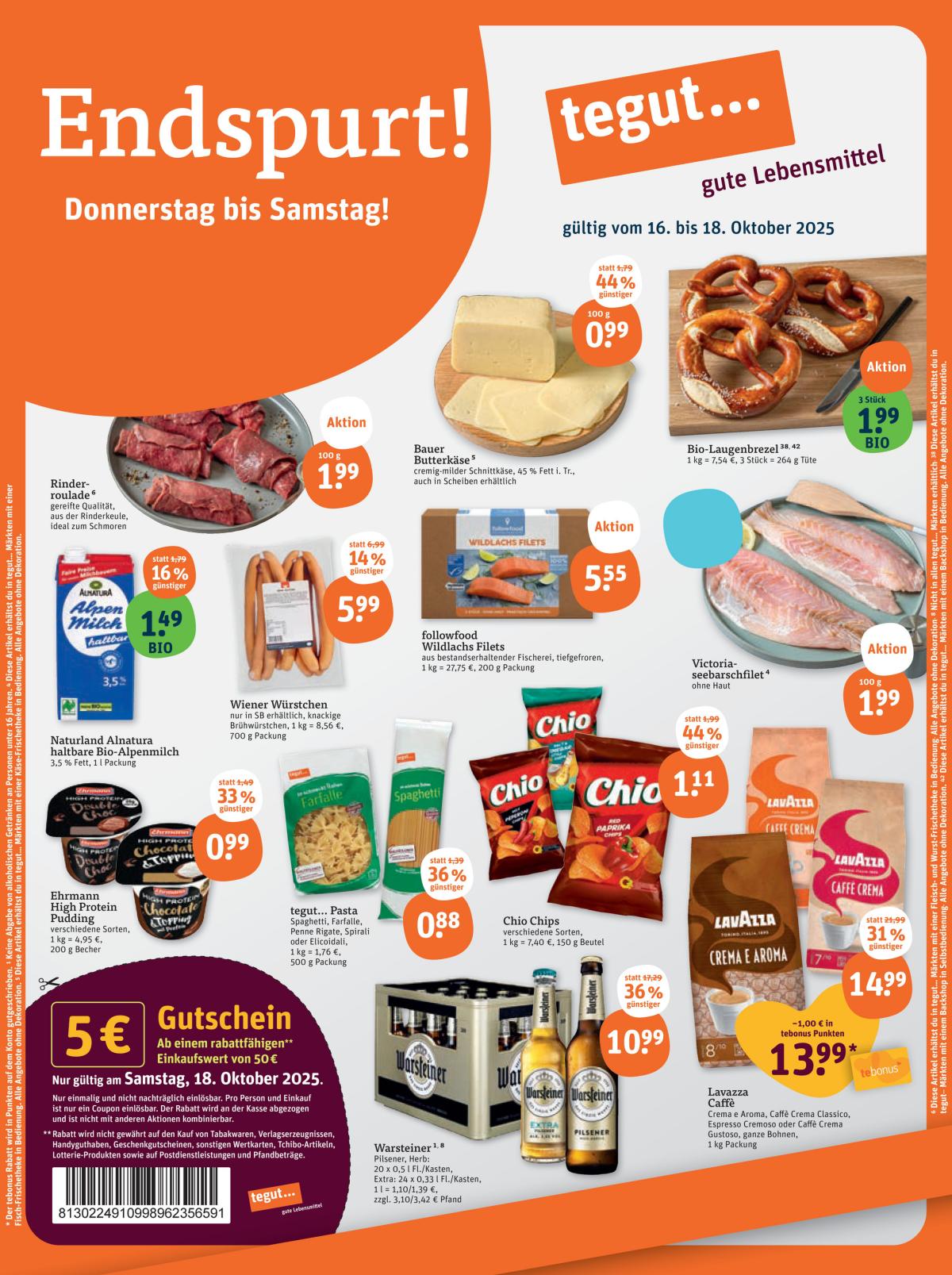 Tegut-Prospekt gültig vom 16.10. bis 18.10.