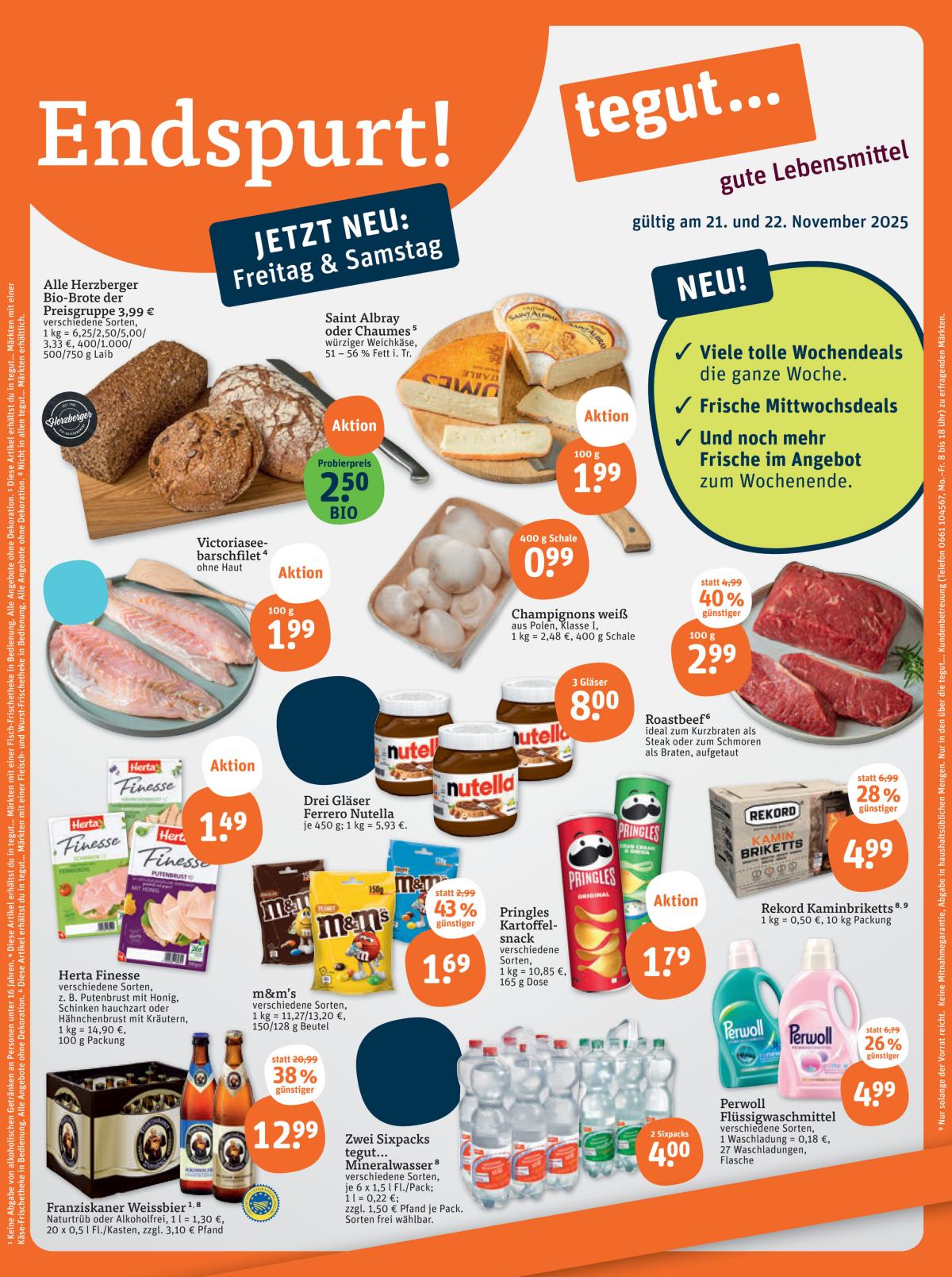 Tegut-Prospekt gültig vom 17.11. bis 22.11.