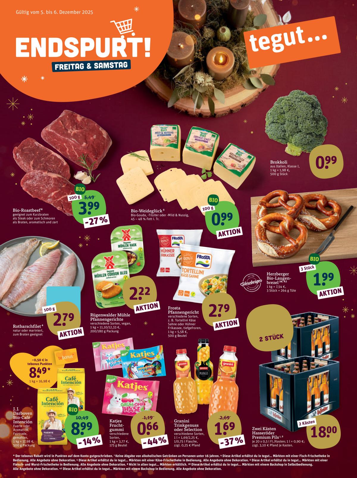 Tegut-Prospekt gültig vom 01.12. bis 06.12.