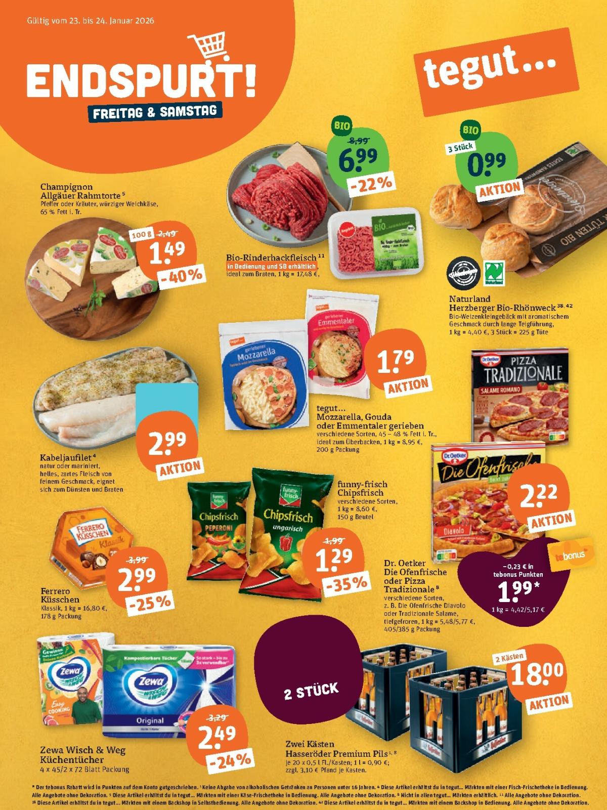 Tegut-Prospekt gültig vom 19.01. bis 24.01.