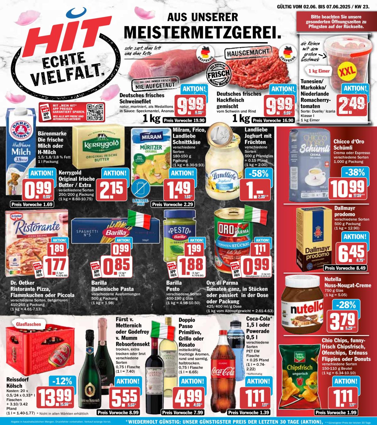 Hit-Prospekt gültig von 02.06. bis 07.06.