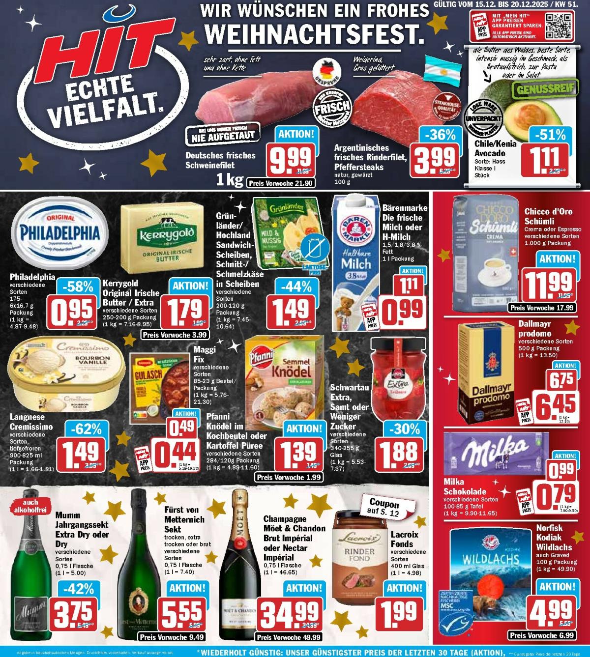 Hit-Prospekt gültig vom 15.12. bis 20.12.