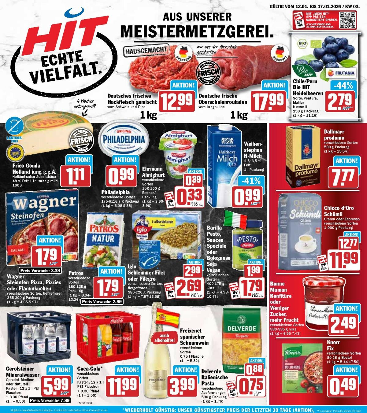 Hit-Prospekt gültig vom 12.01. bis 17.01.