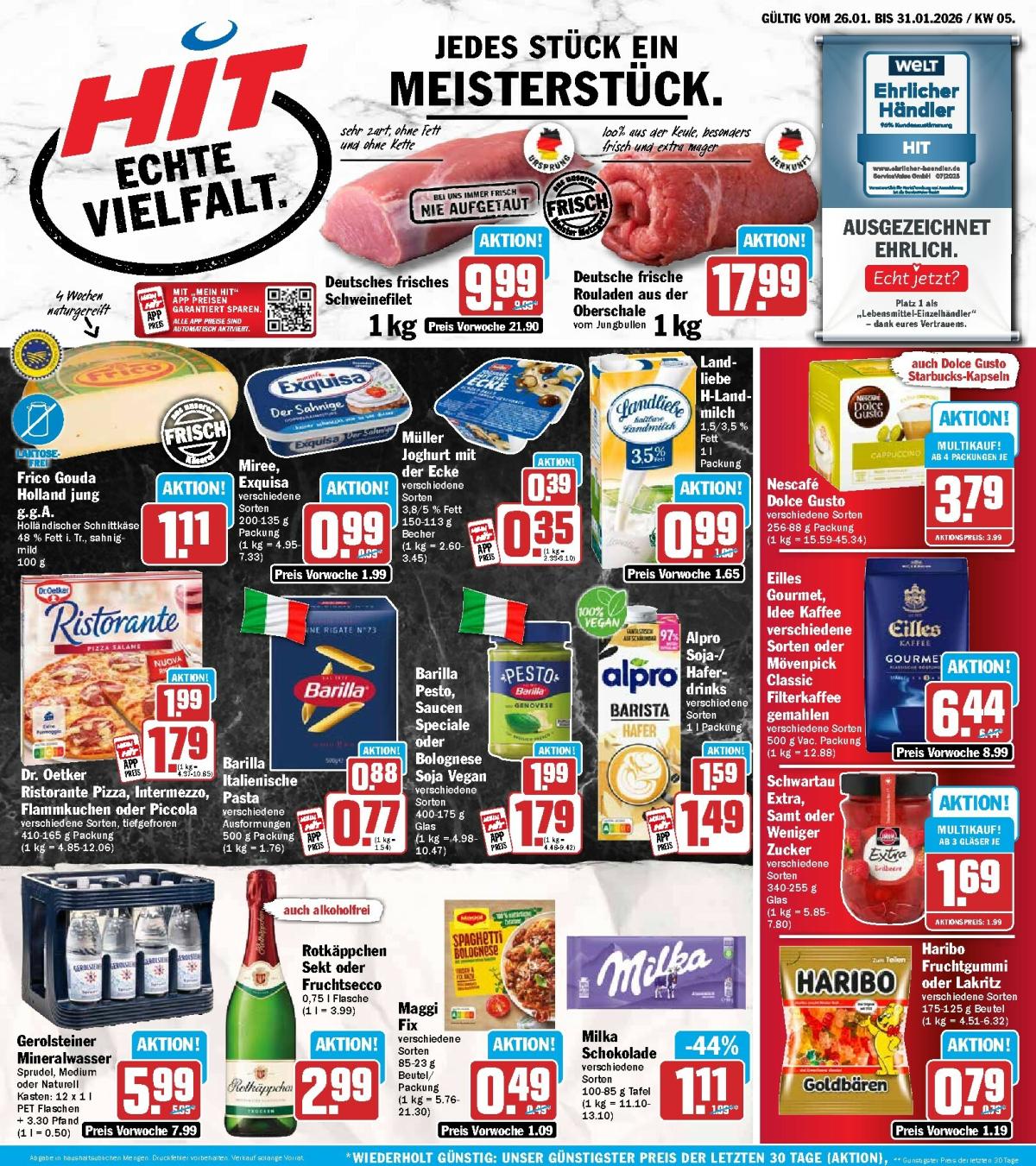Hit-Prospekt gültig vom 26.01. bis 31.01.