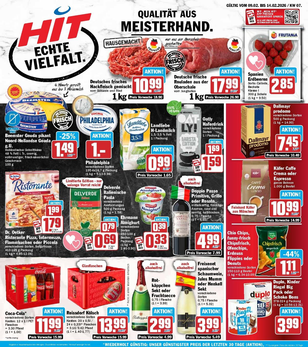 Hit-Prospekt gültig vom 09.02.2026 bis 14.02.2026