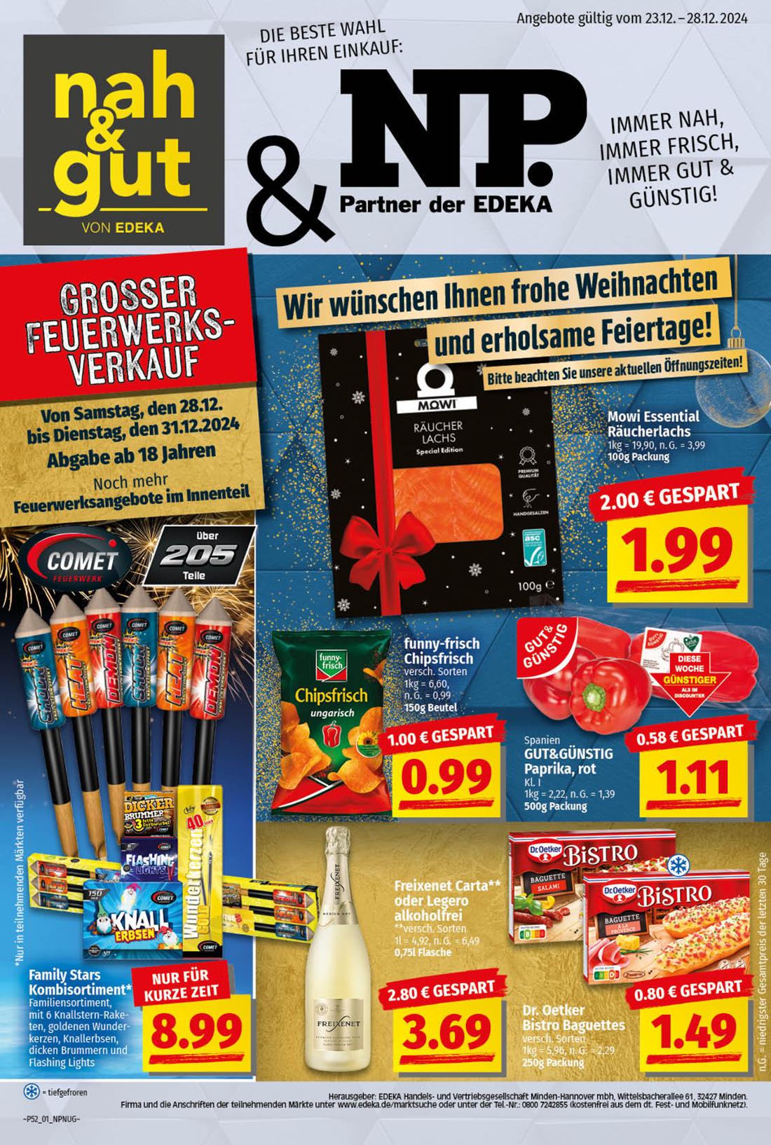 NP - Edeka-Prospekt gültig von 23.12. bis 28.12.