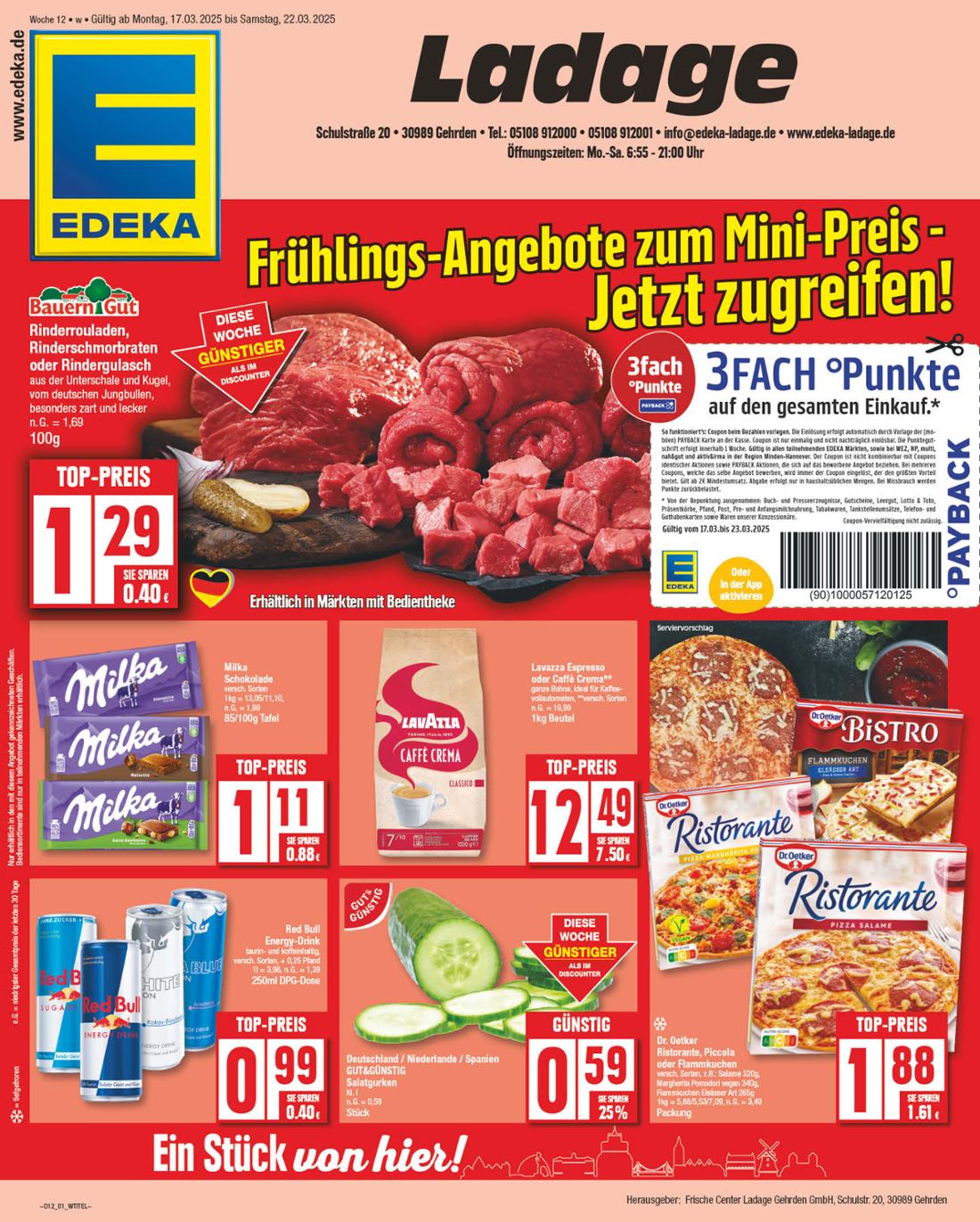 NP - Edeka - Gehrden-Prospekt gültig von 17.03. bis 22.03.