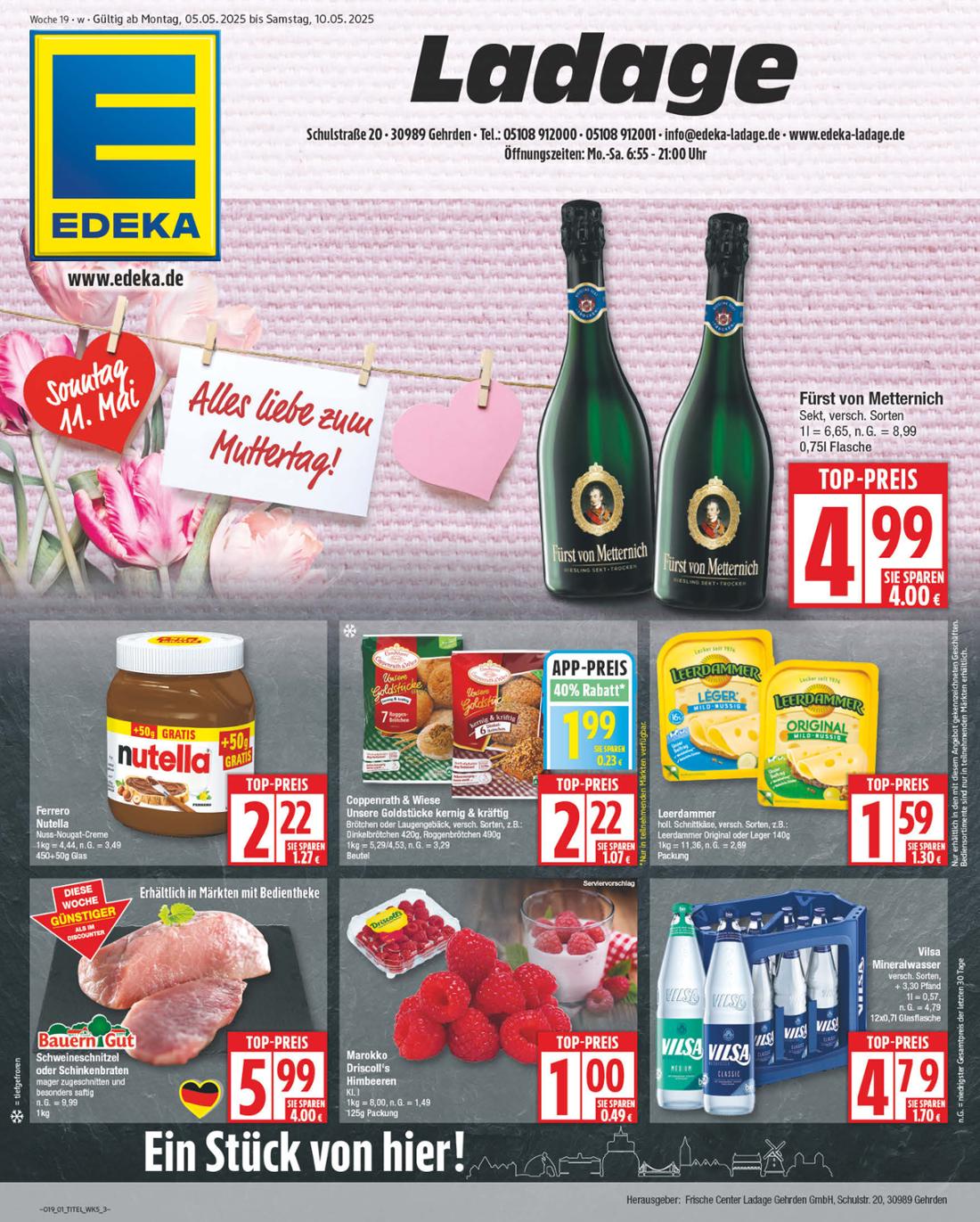 NP - Edeka - Gehrden-Prospekt gültig von 05.05. bis 10.05.