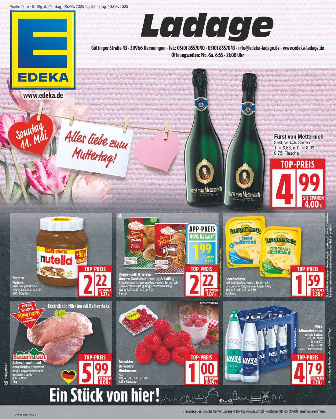 NP - Edeka - Hemmingen-Prospekt gültig von 05.05. bis 10.05.