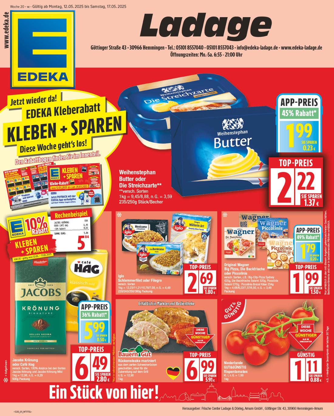 NP - Edeka - Hemmingen-Prospekt gültig von 12.05. bis 17.05.