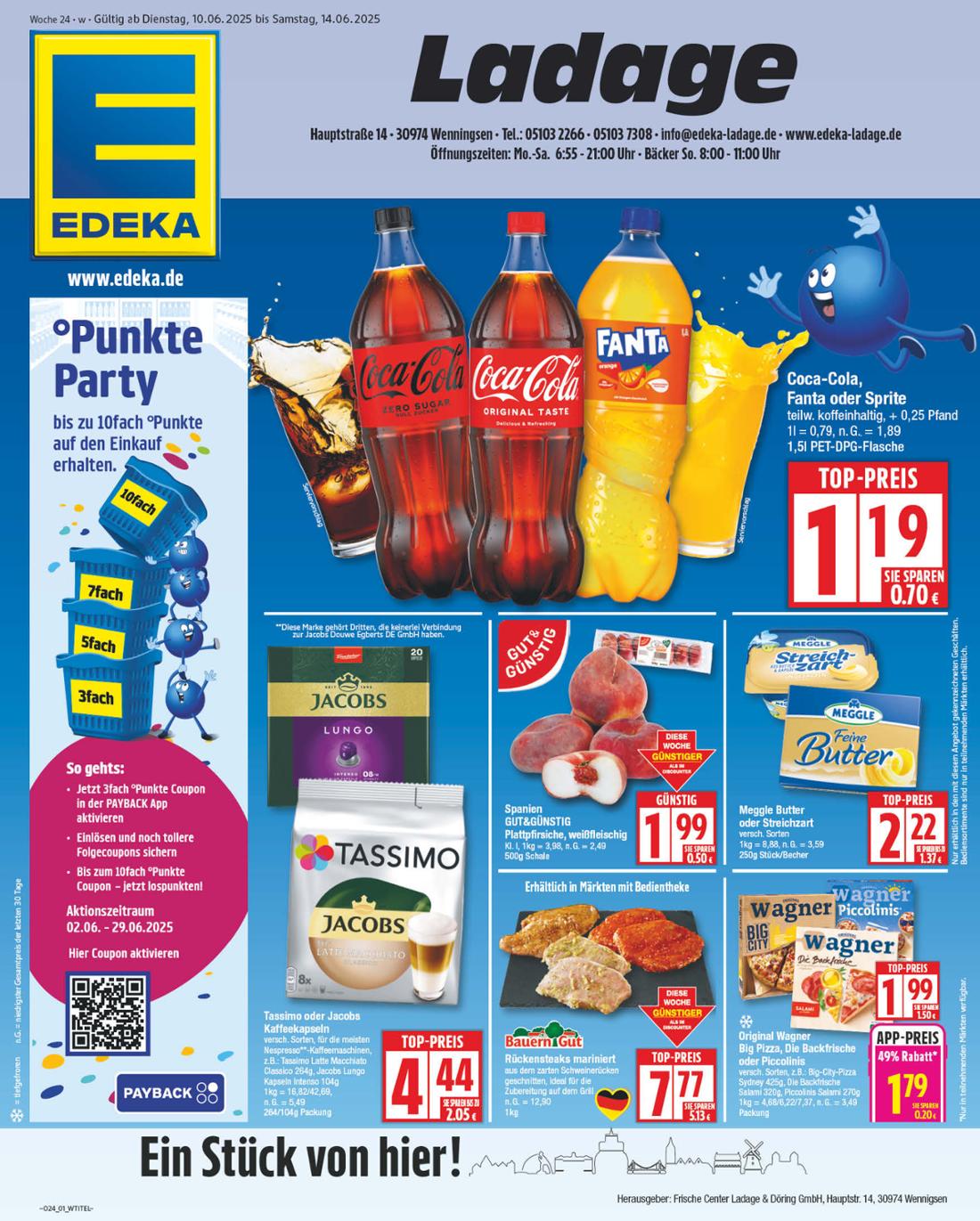 NP - Edeka - Wenningsen-Prospekt gültig vom 10.06. bis 14.06.