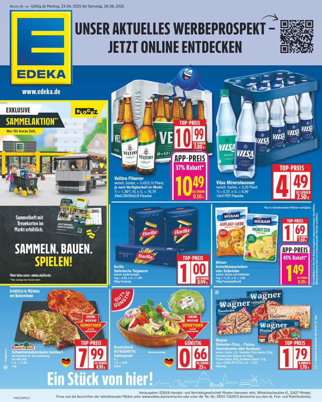 NP - Edeka-Prospekt gültig vom 23.06. bis 28.06.