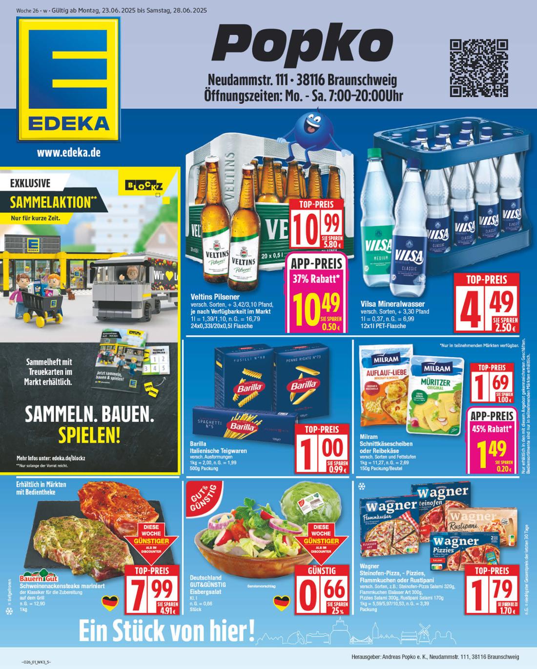 NP - Edeka - Braunschweig-Prospekt gültig vom 23.06. bis 28.06.