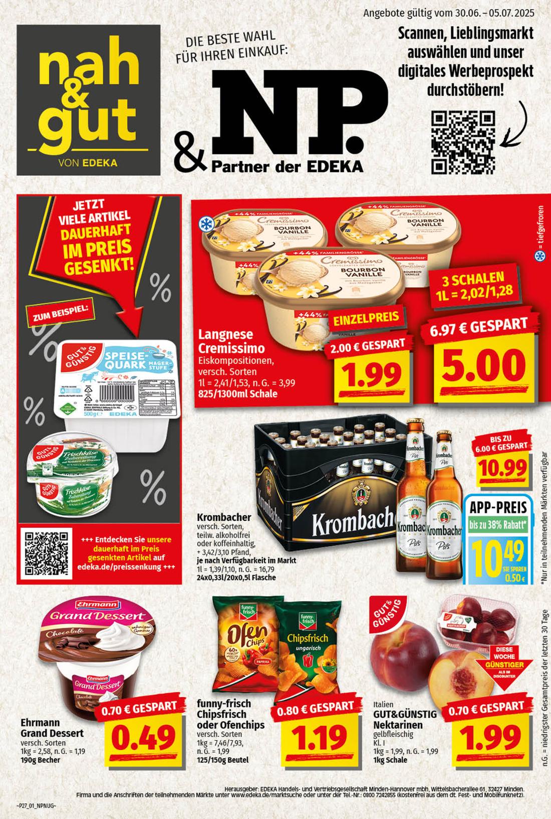 NP - Edeka-Prospekt gültig vom 30.06. bis 05.07.