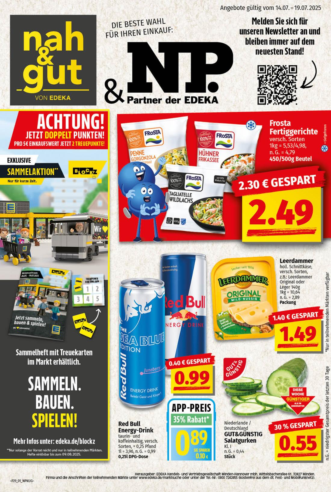 NP - Edeka-Prospekt gültig vom 14.07. bis 19.07.