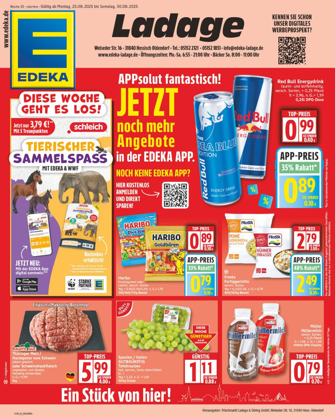 NP - Edeka - Hessisch Oldendorf-Prospekt gültig vom 25.08. bis 30.08.