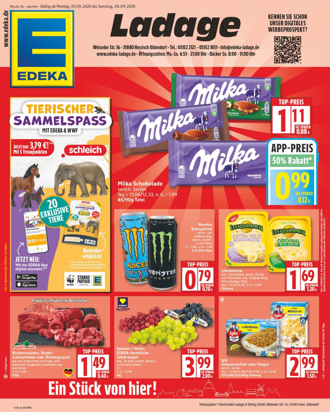 NP - Edeka - Hessisch Oldendorf-Prospekt gültig vom 01.09. bis 06.09.